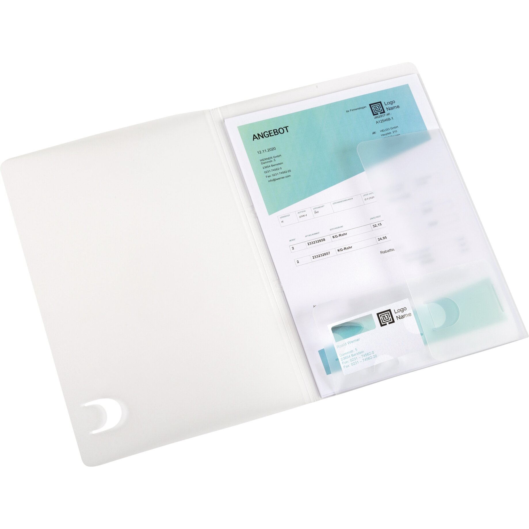 Oxford Angebotsmappe image basic DIN A4 fl tr