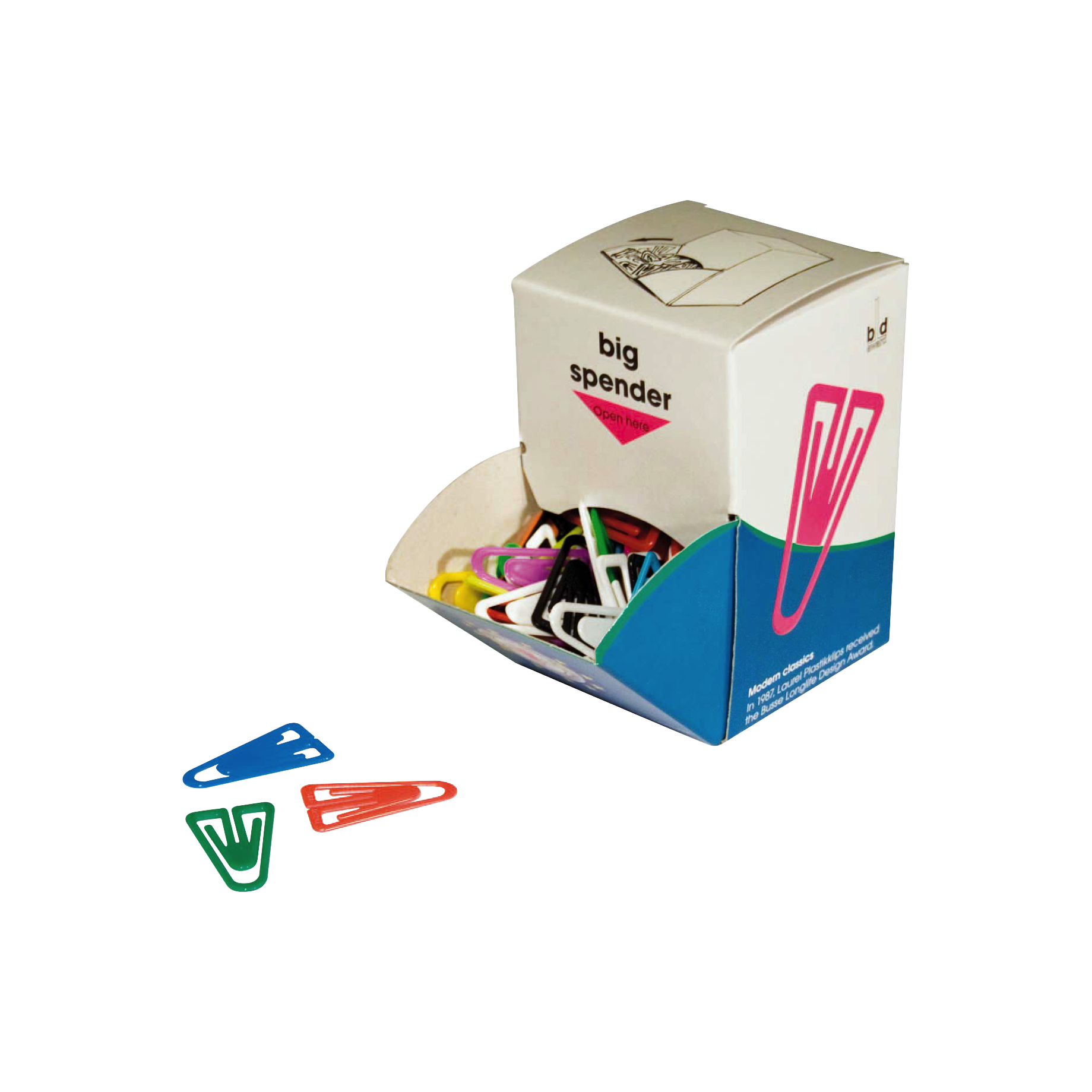 Briefklammer Plastiklip®