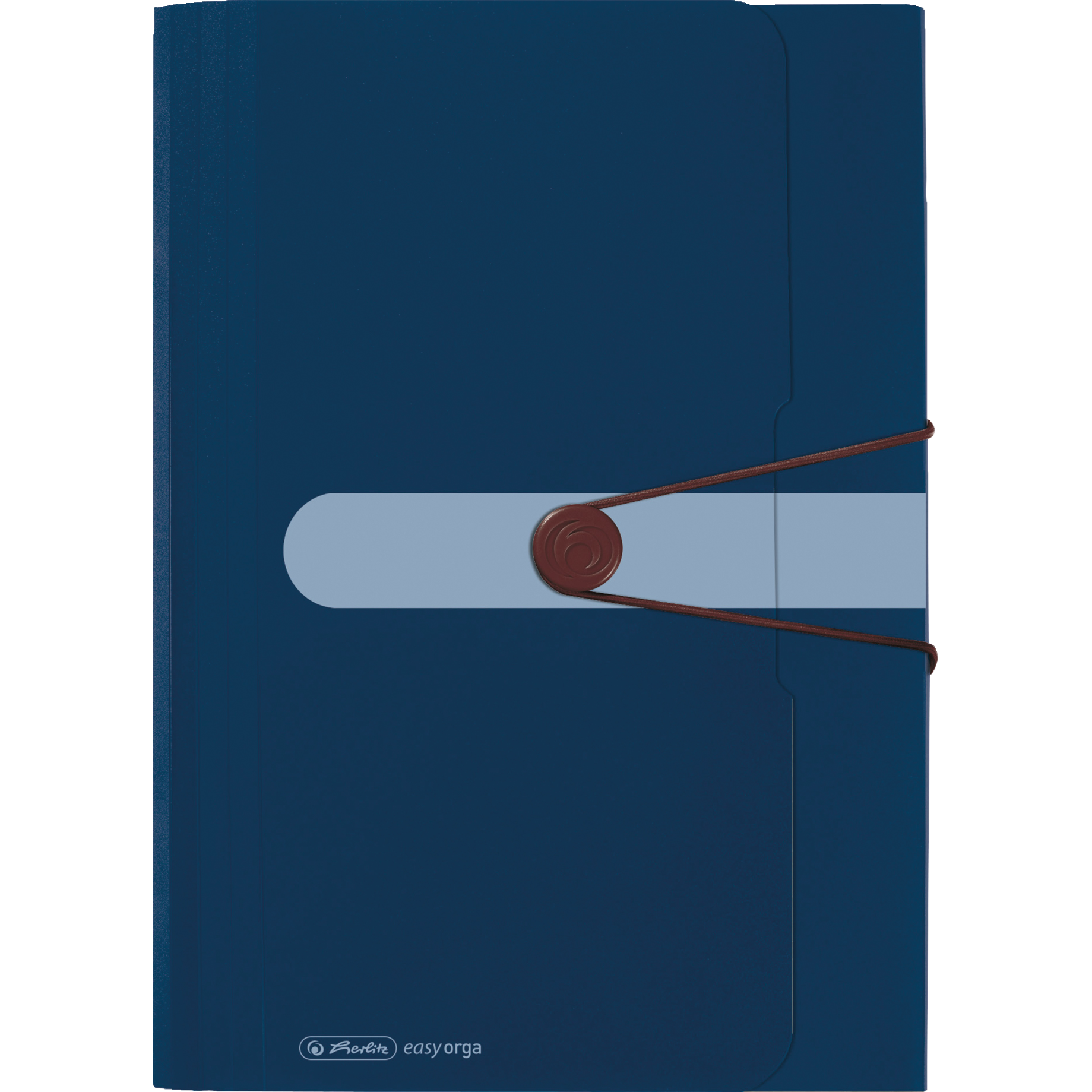 Herlitz Fächermappe 12Fächer Recycling PP dunkelblau
