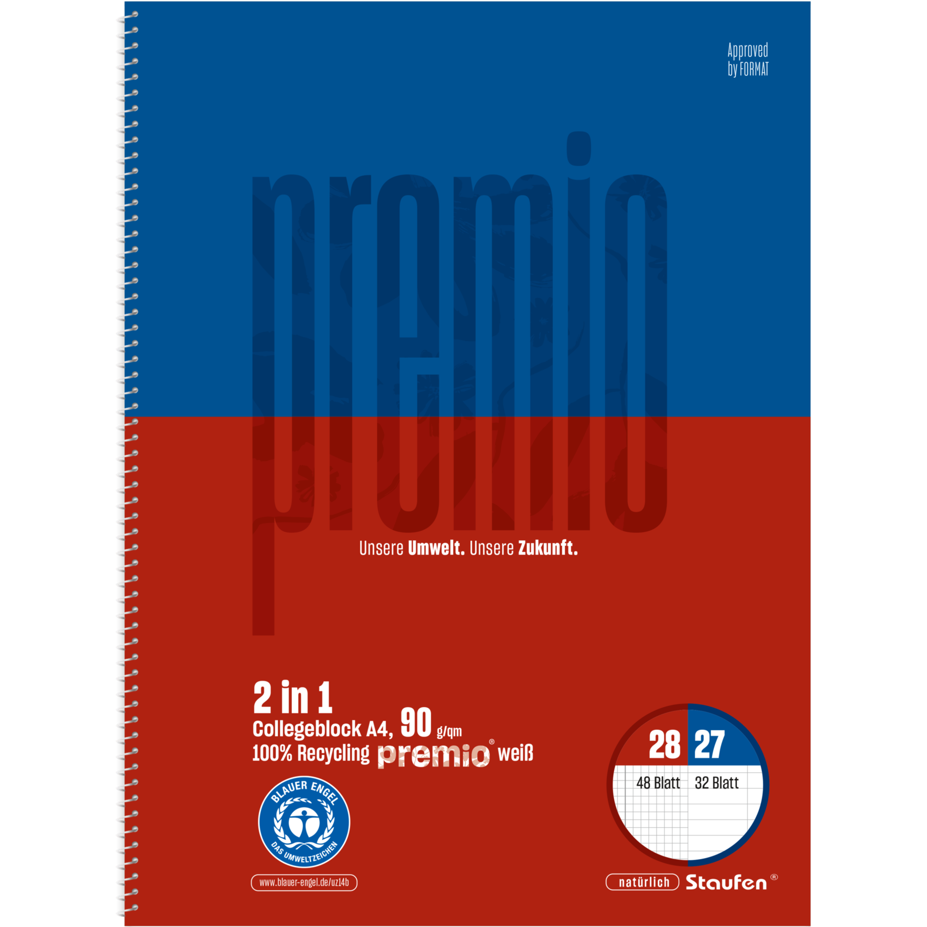 Collegeblock Premio Twice