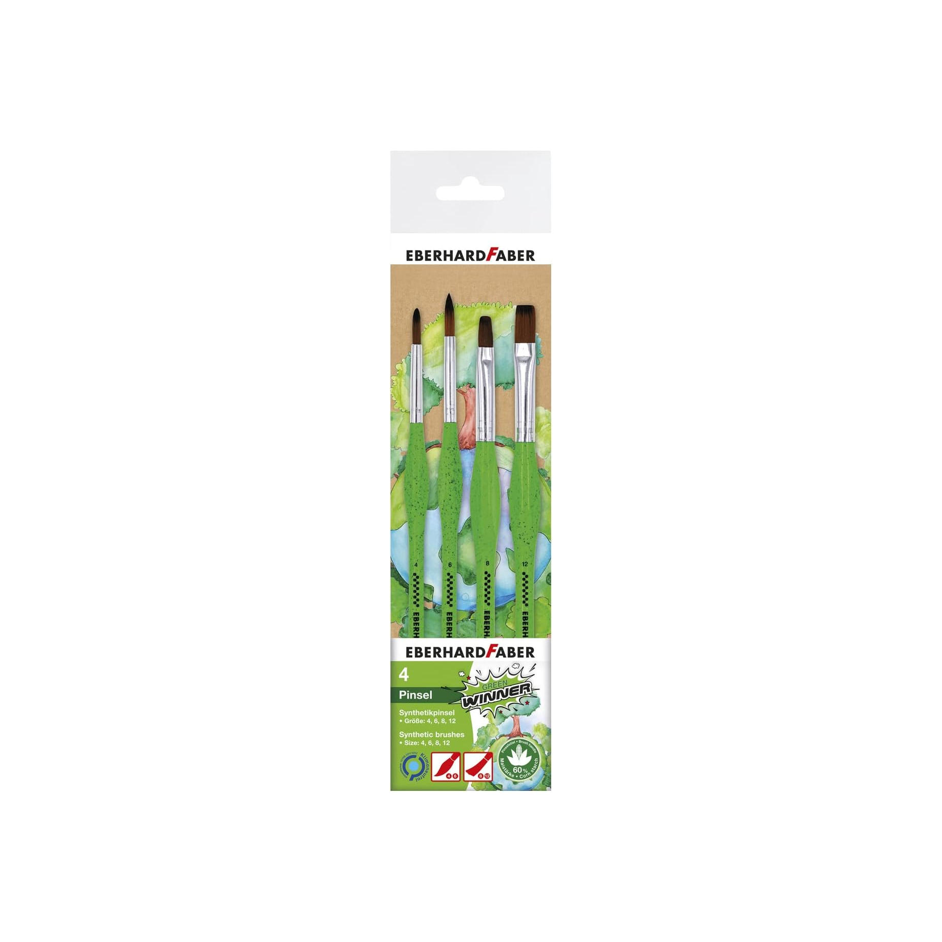 Synthethik Pinsel Green Winner