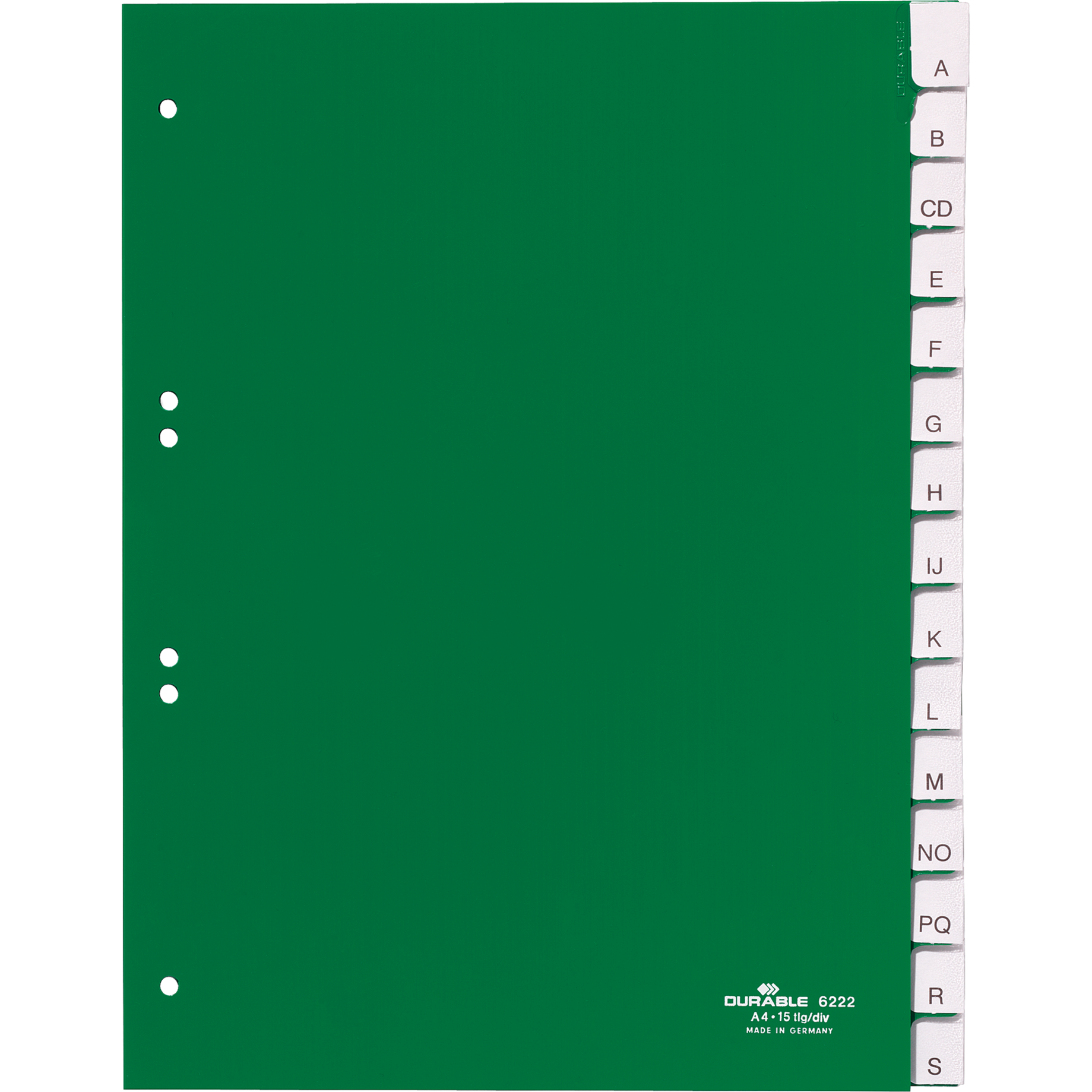 Blanko-Register, Kunststoff