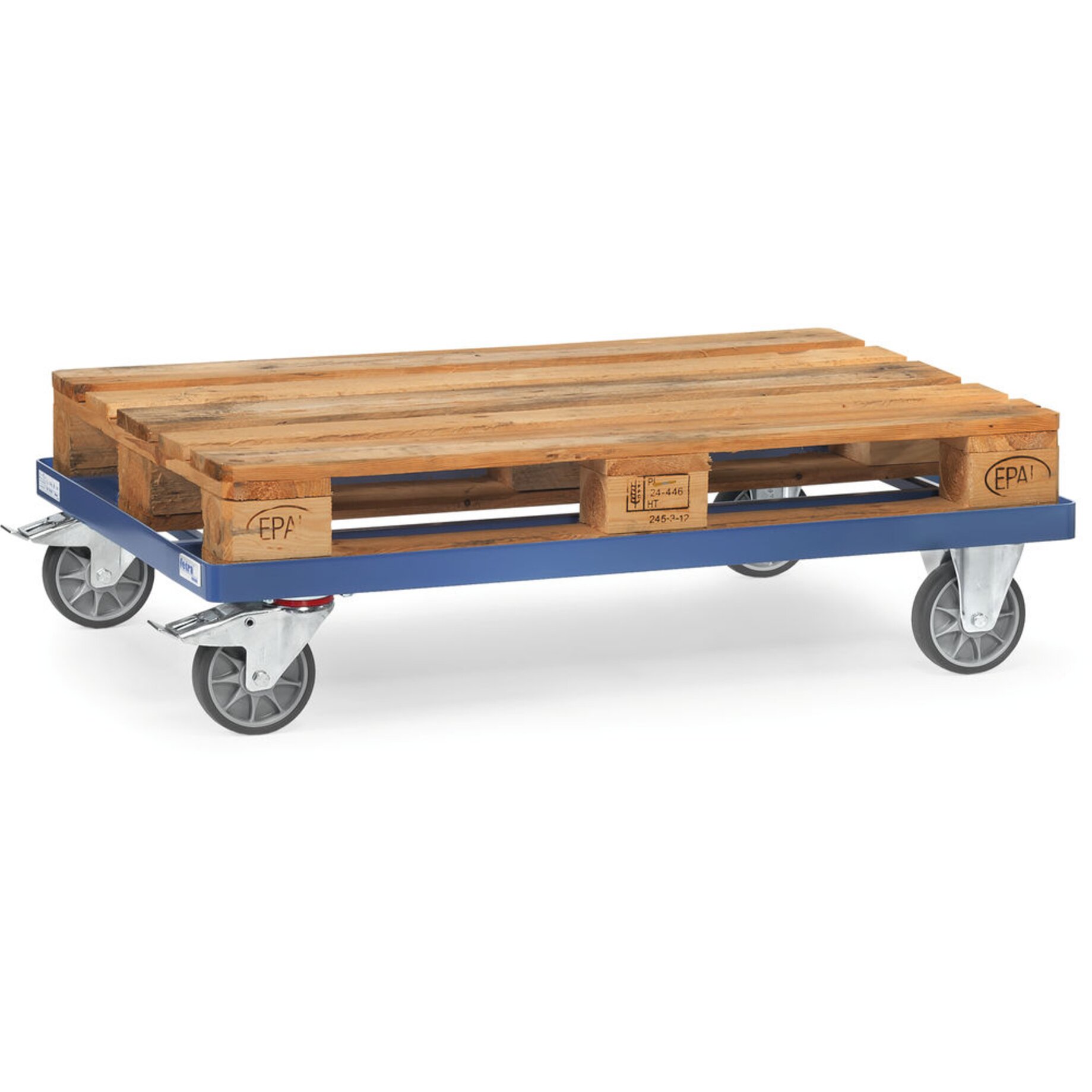 Pallet, Holzpaletten, Lagerwagen, Doppelbockrollen, Transportwagen