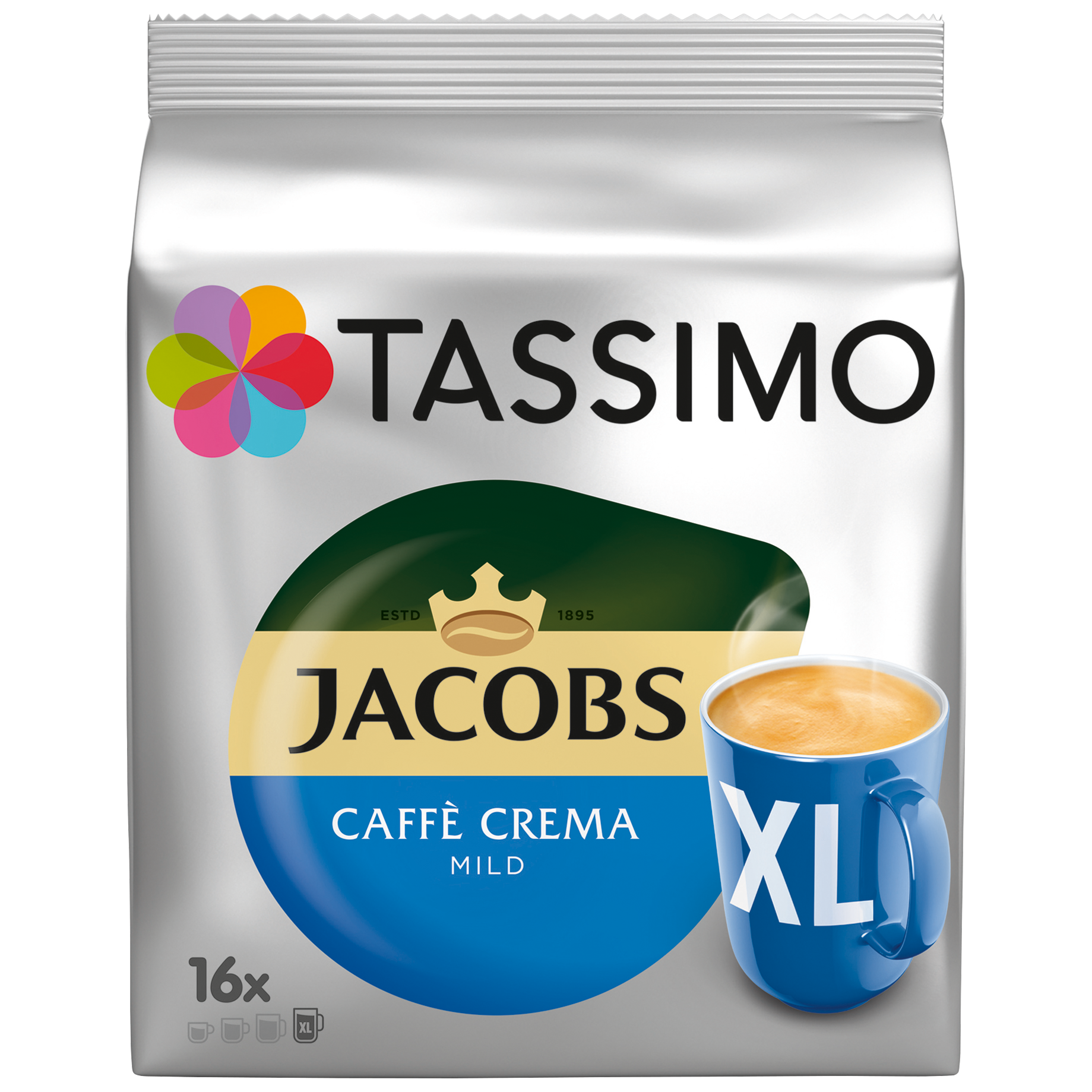 Tassimo Caffé  Crema Classico XL Kaffeepads