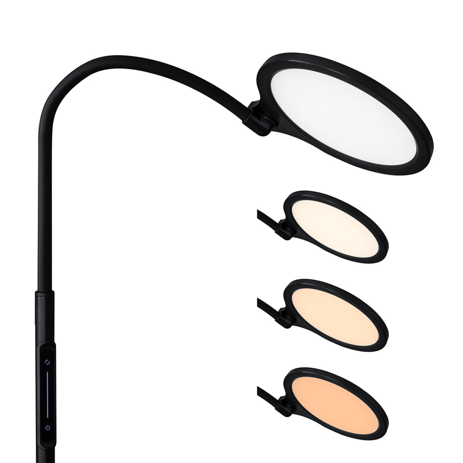 lichtlampen, LED-clip, vergrößerung, dimmbar, kaltwarmlicht, LED-Lampe, Schminkspiegel, Beleuchtung, Klemme, Kabelgebundene Leuchte