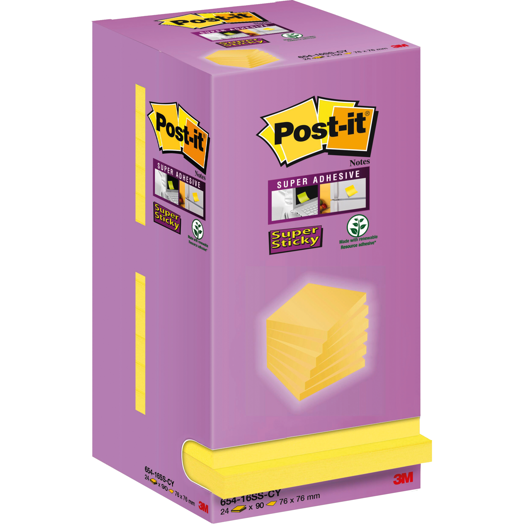 Post-it® Haftnotiz Super Sticky Notes Promotion