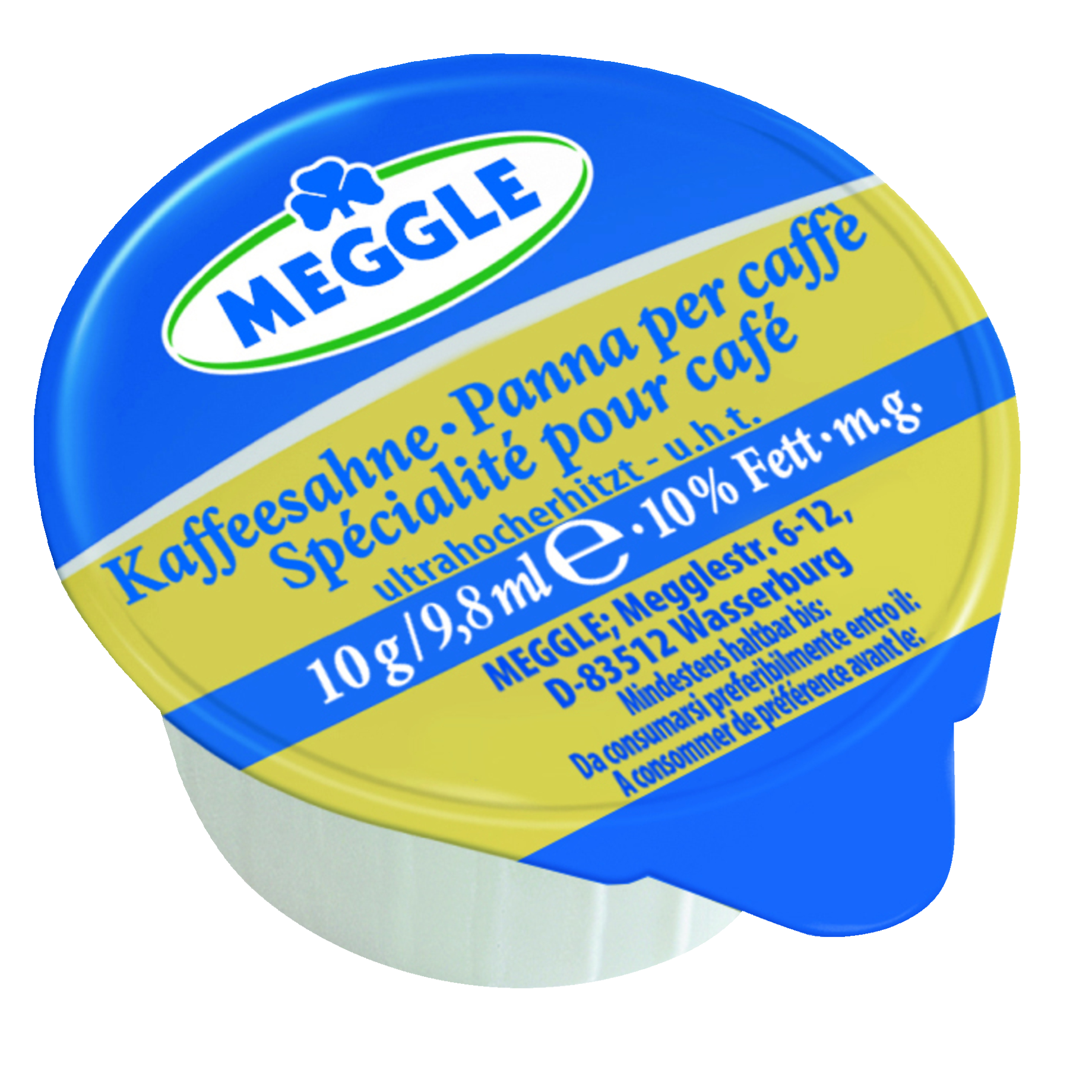 Meggle Kaffeesahne  10Prozent à10g 120St