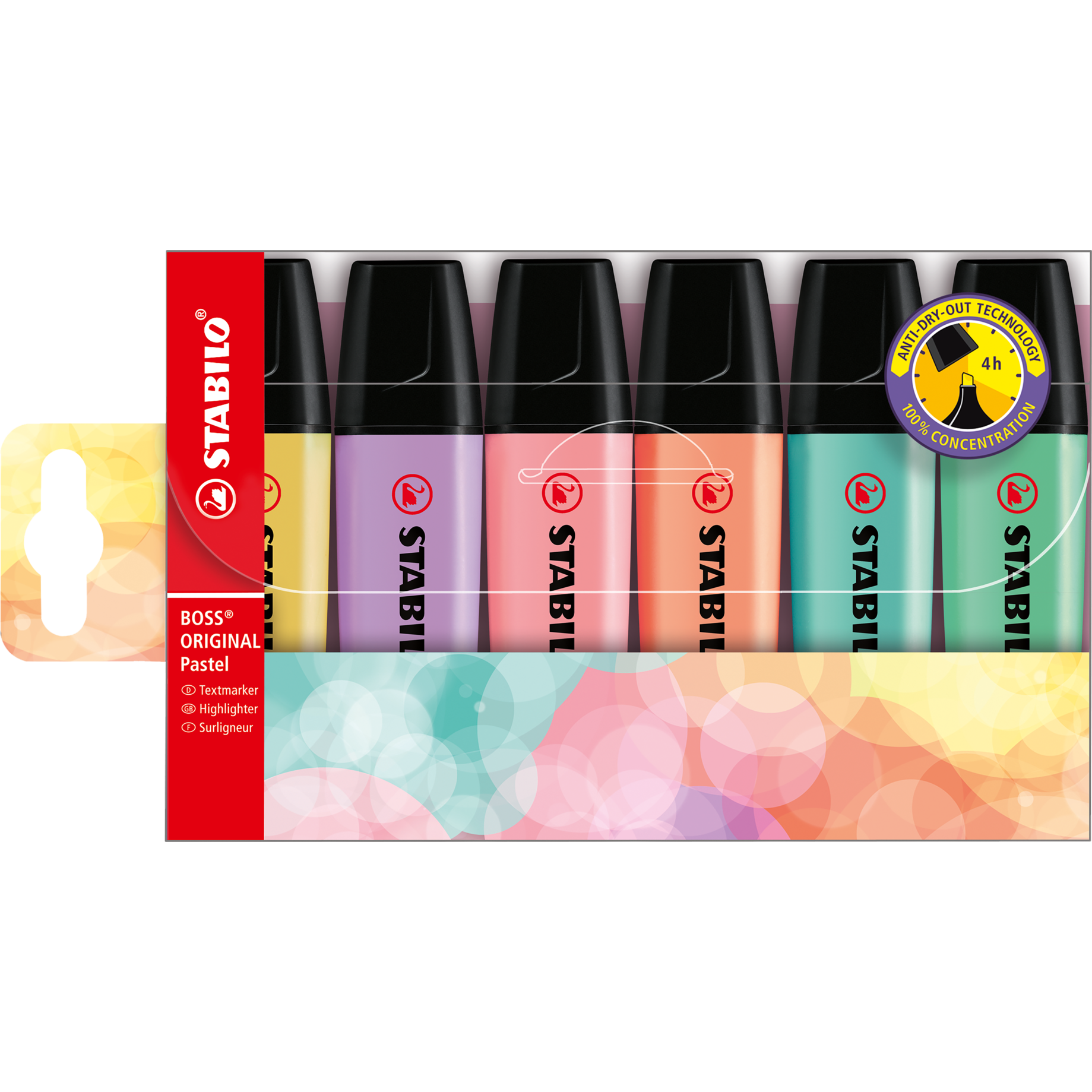 Textmarker STABILO® BOSS® ORIGINAL Pastel