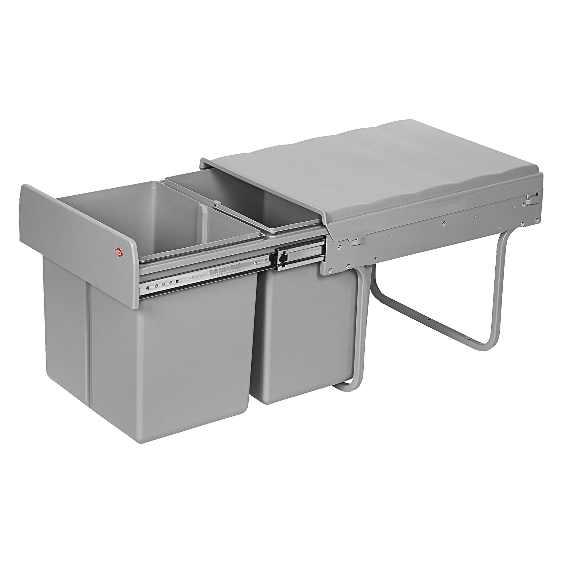 Einbau-Abfalleimer Double Master 40 DT