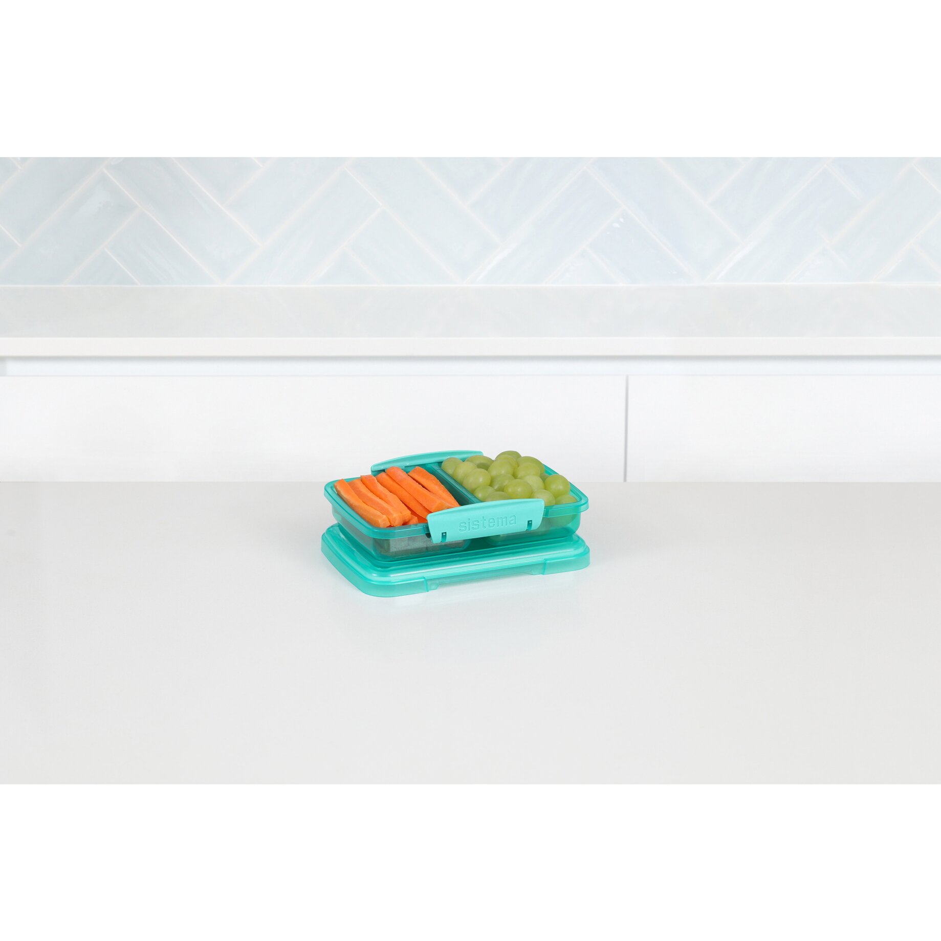 sistema Lunchbox Small Split 350ml sort