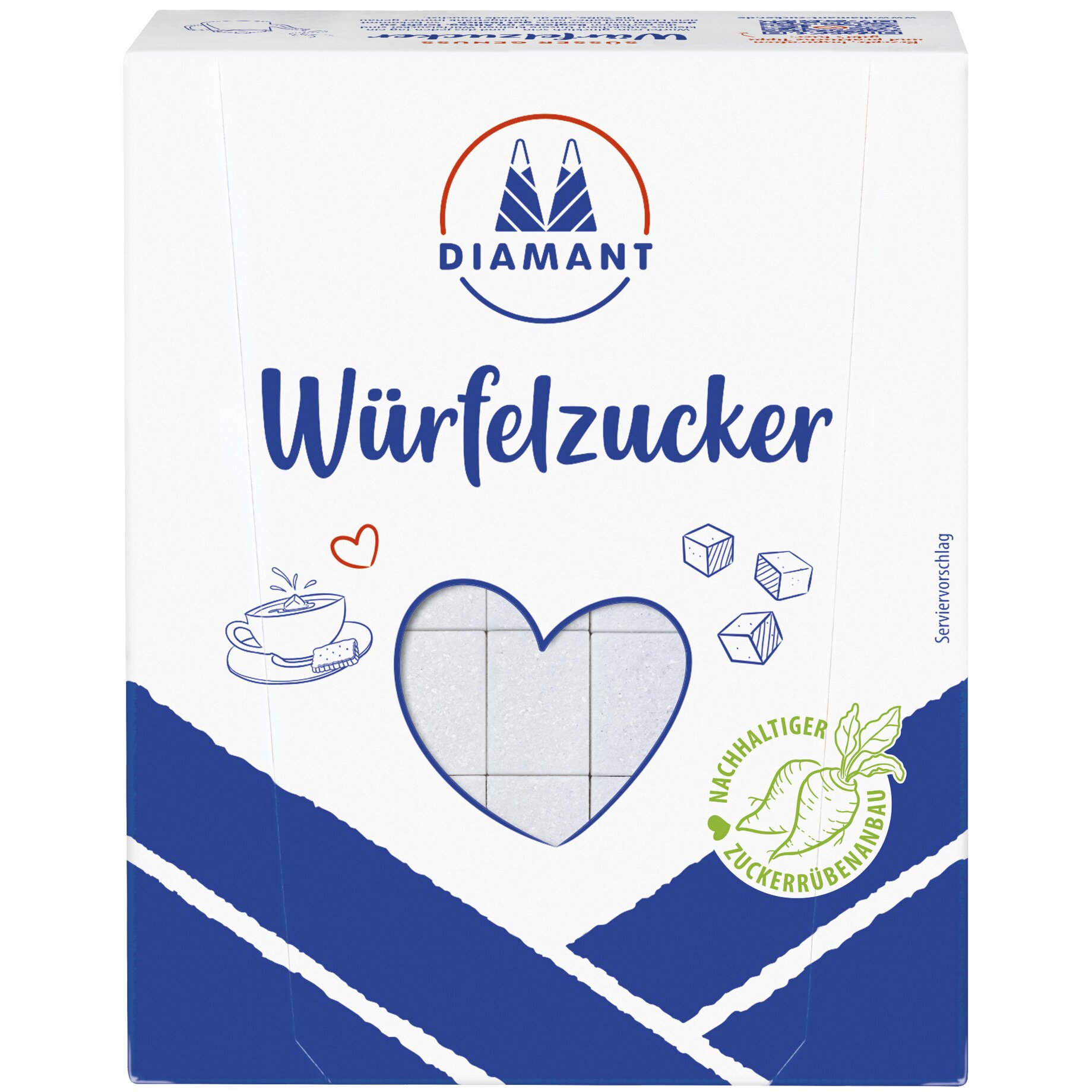 Diamant Würfelzucker 500g