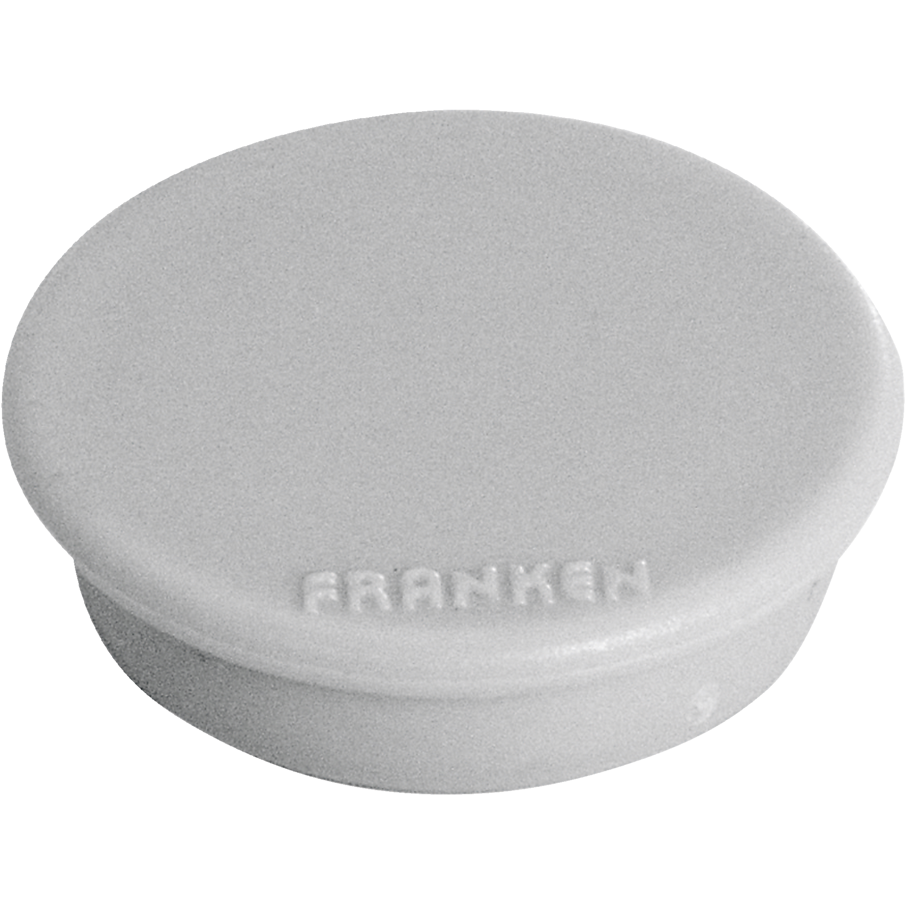 Franken Magnet rund 38mm grau 10 St./Pack.