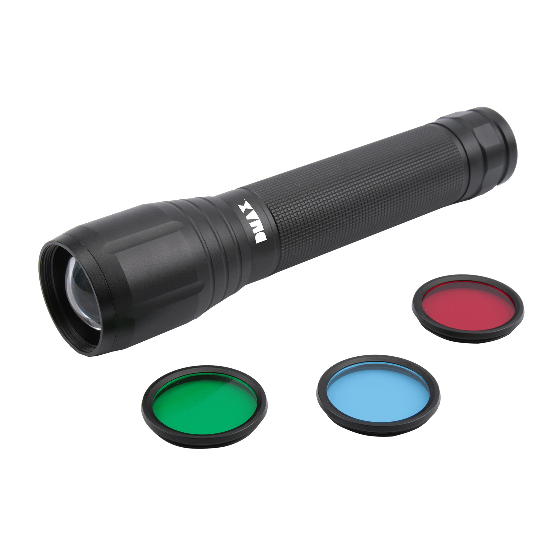DMAX LED-Taschenlampe TLG 901 inkl. Farblinsen
