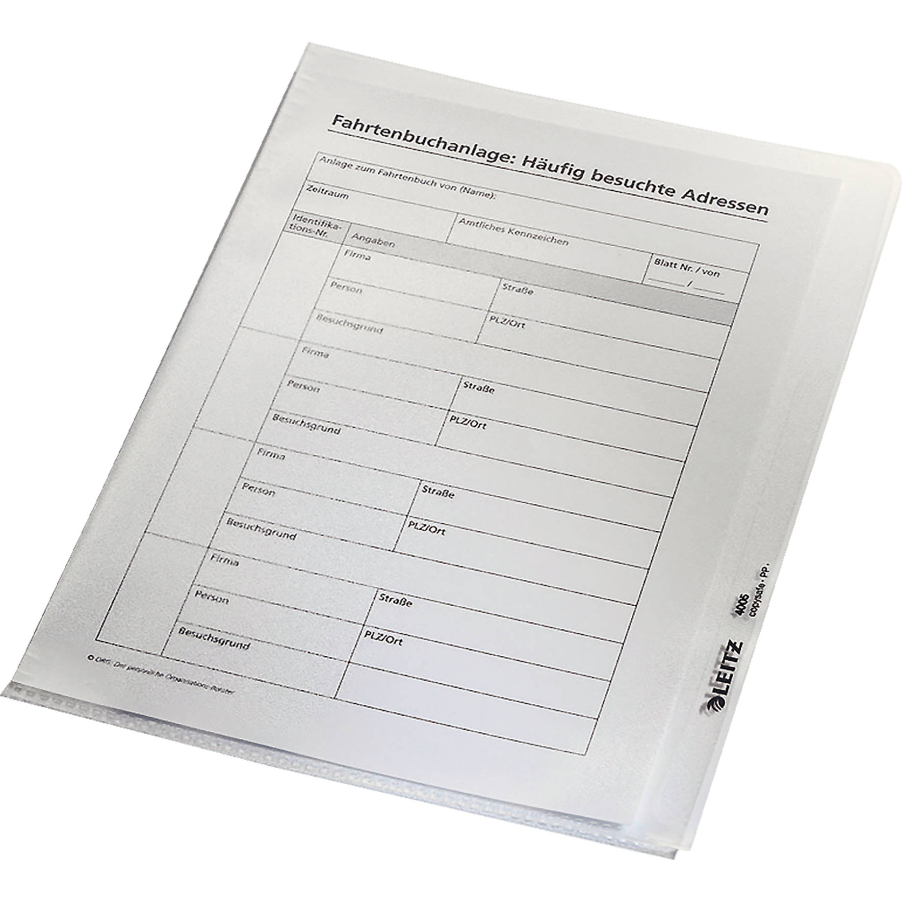 Sichthülle Premium