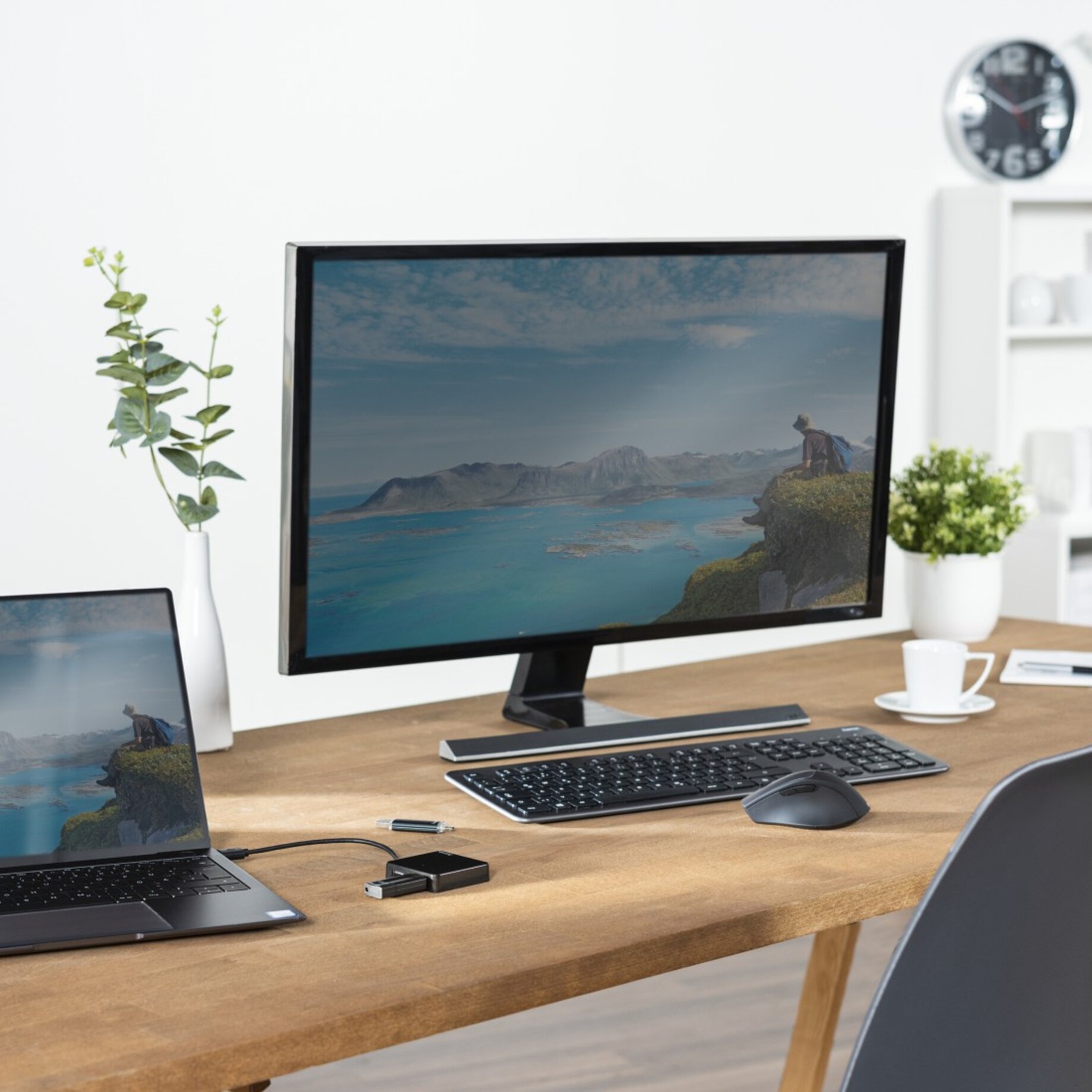 Tabelle, Computer, PC, Schreibtisch, Computer-Tastatur