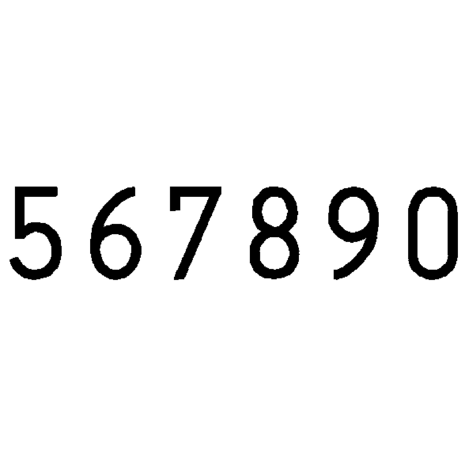 Text, Nummer, Symbol