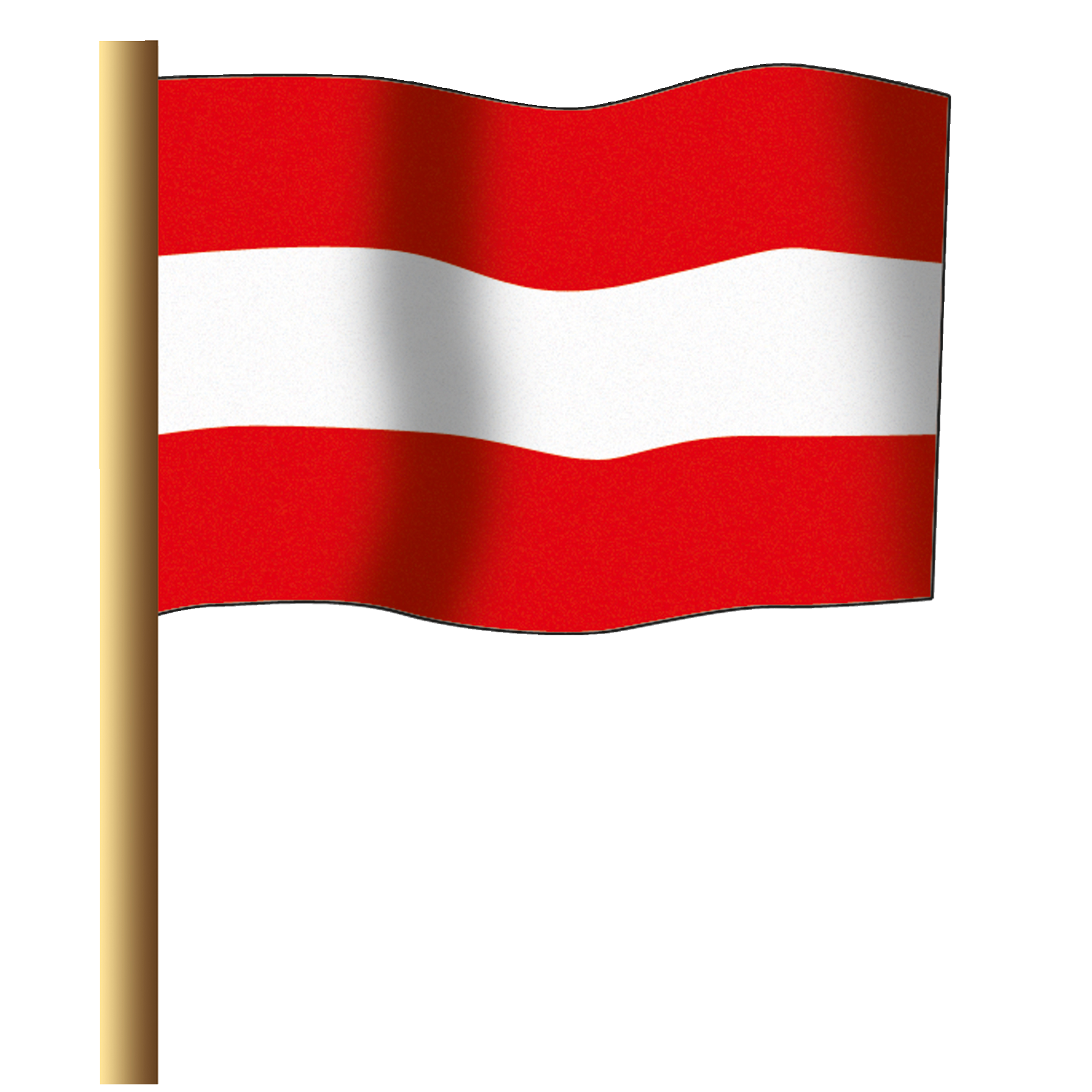 Flagge von Österreich, Flagge