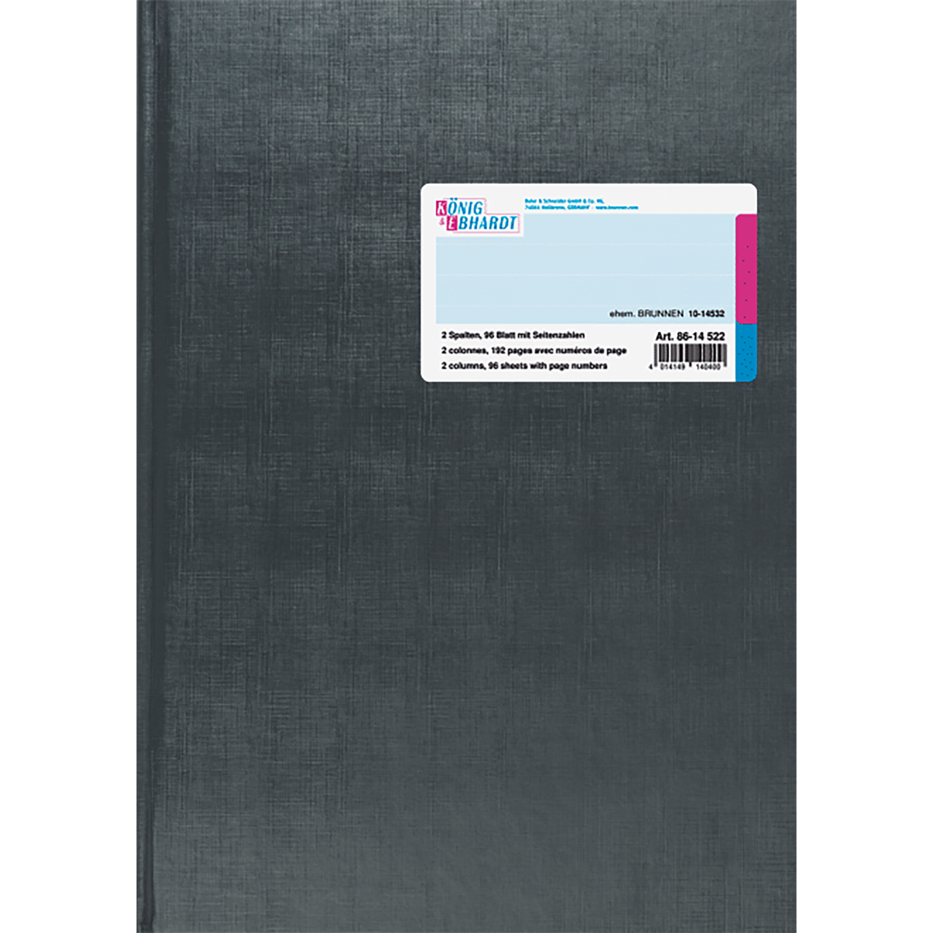 Spaltenbuch DIN A4, 2 Spalten