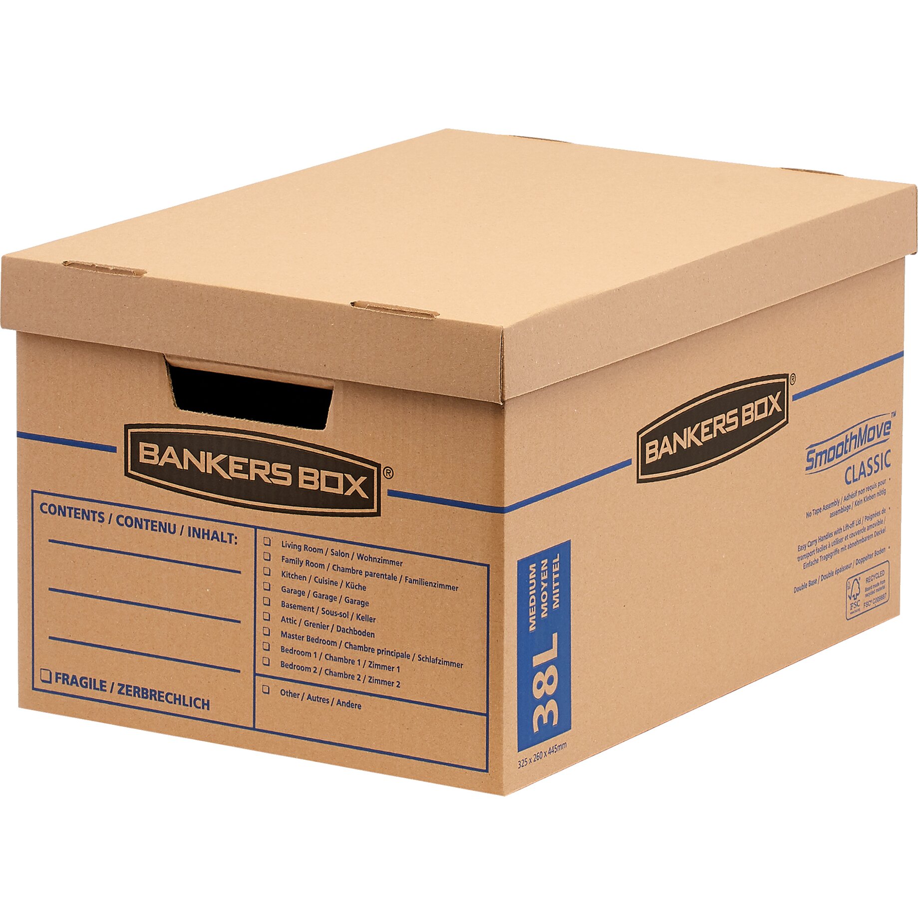 Kiste, Karton, Lieferung des Pakets, Person