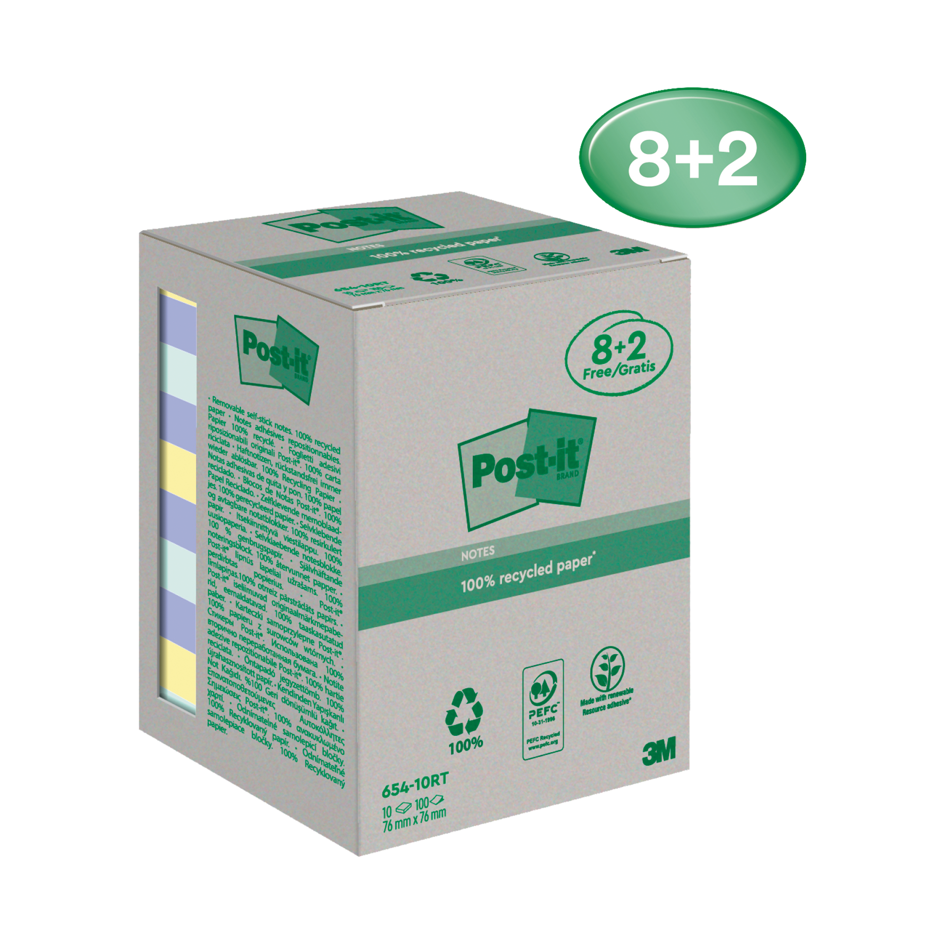Recycling Notes Promotion 8+2