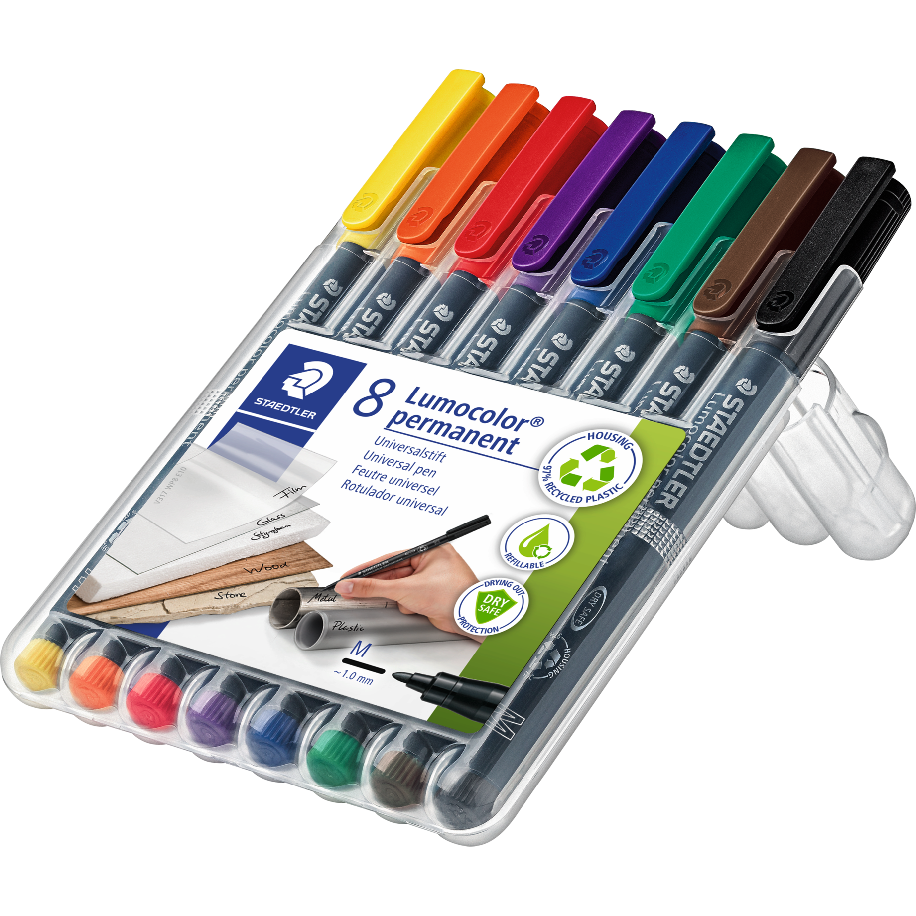 Lumocolor® permanent Faserschreiber M