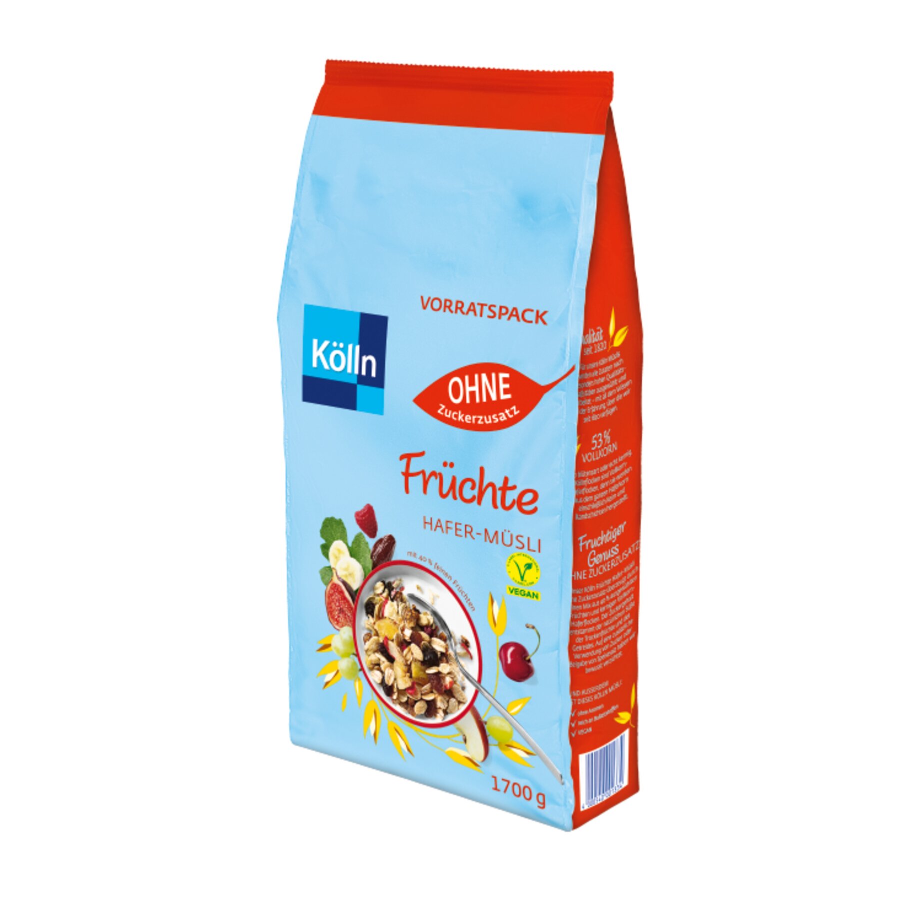 Kölln Müsli Früchte Hafer 1.700g 4St