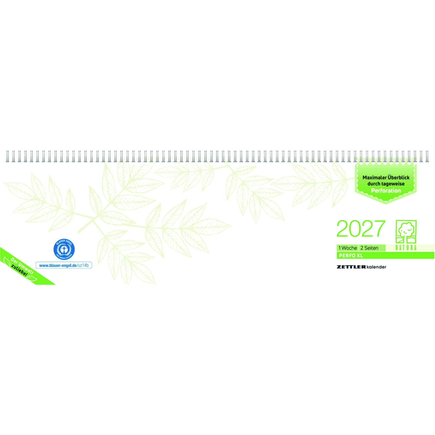 Kalender, Spiralbindung, Wandkalender, Natura, Jahreskalender