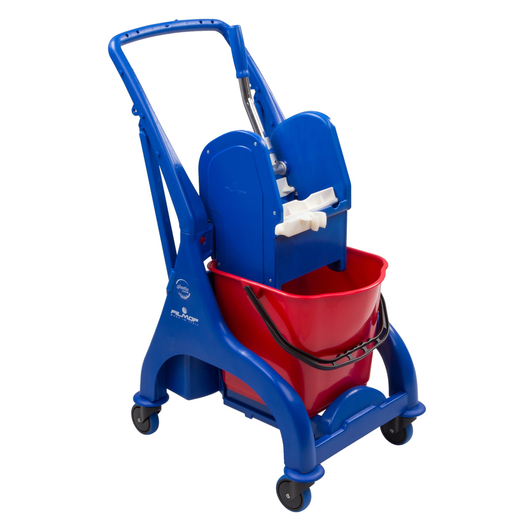 Filmop Reinigungswagen Orion 17l Presse