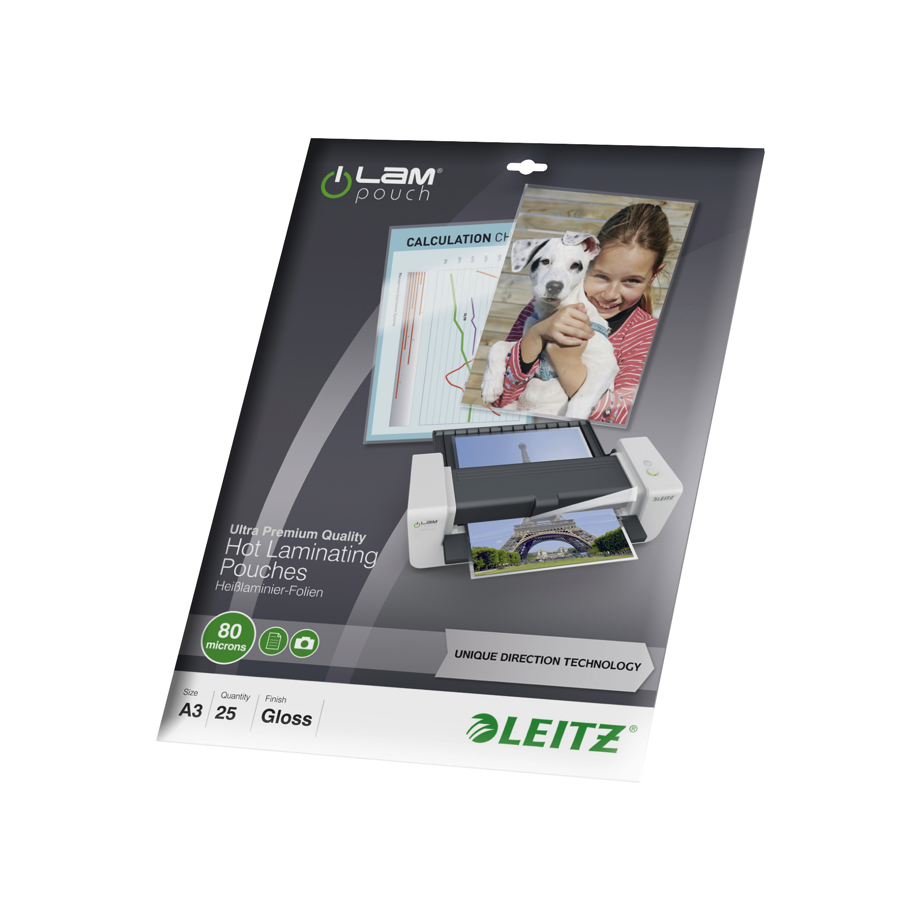 Laminierfolie Standard UDT, glänzend