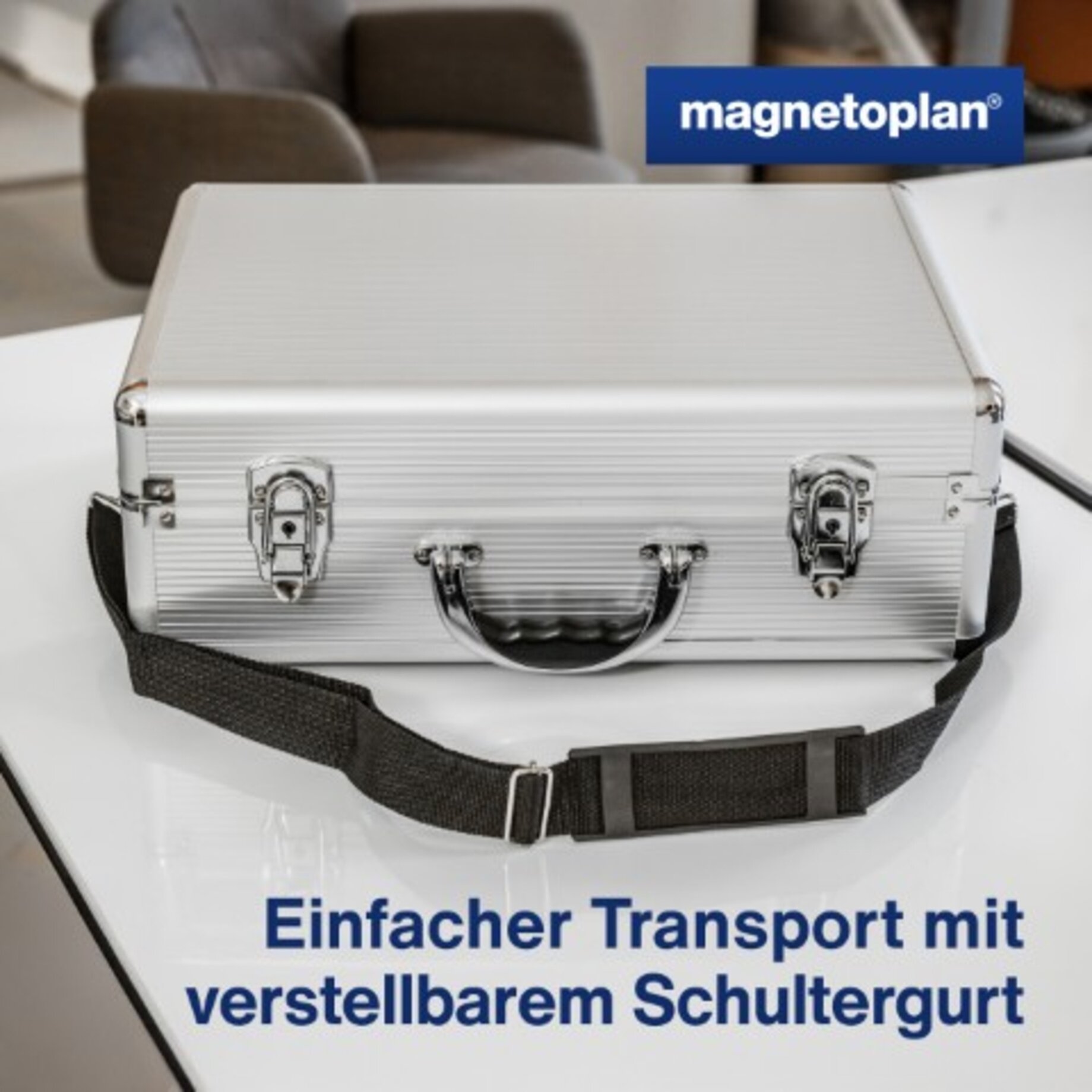 koffer, Transportbox, Aluminium, Halterung, Schulterriemen