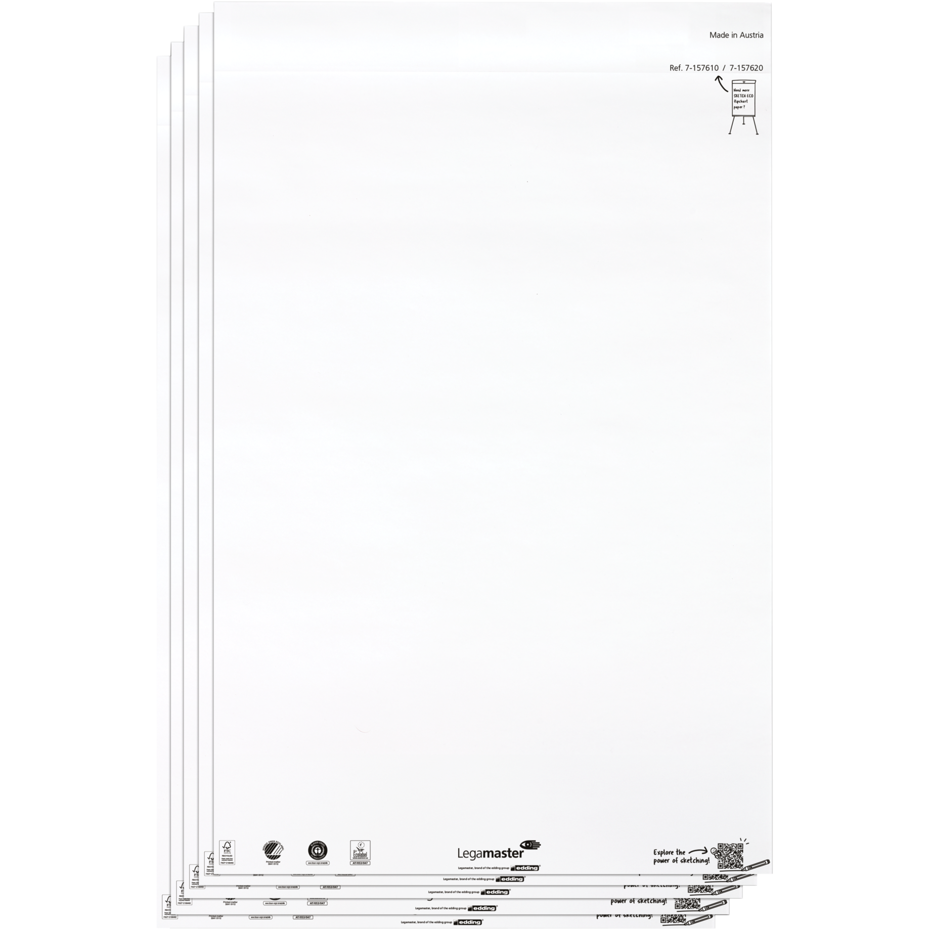 Flipchart-Block SKETCH ECO