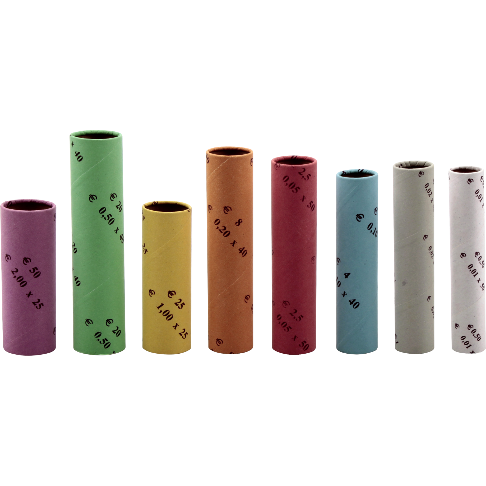Papier-Münzhülsen 10er-Set für CC202