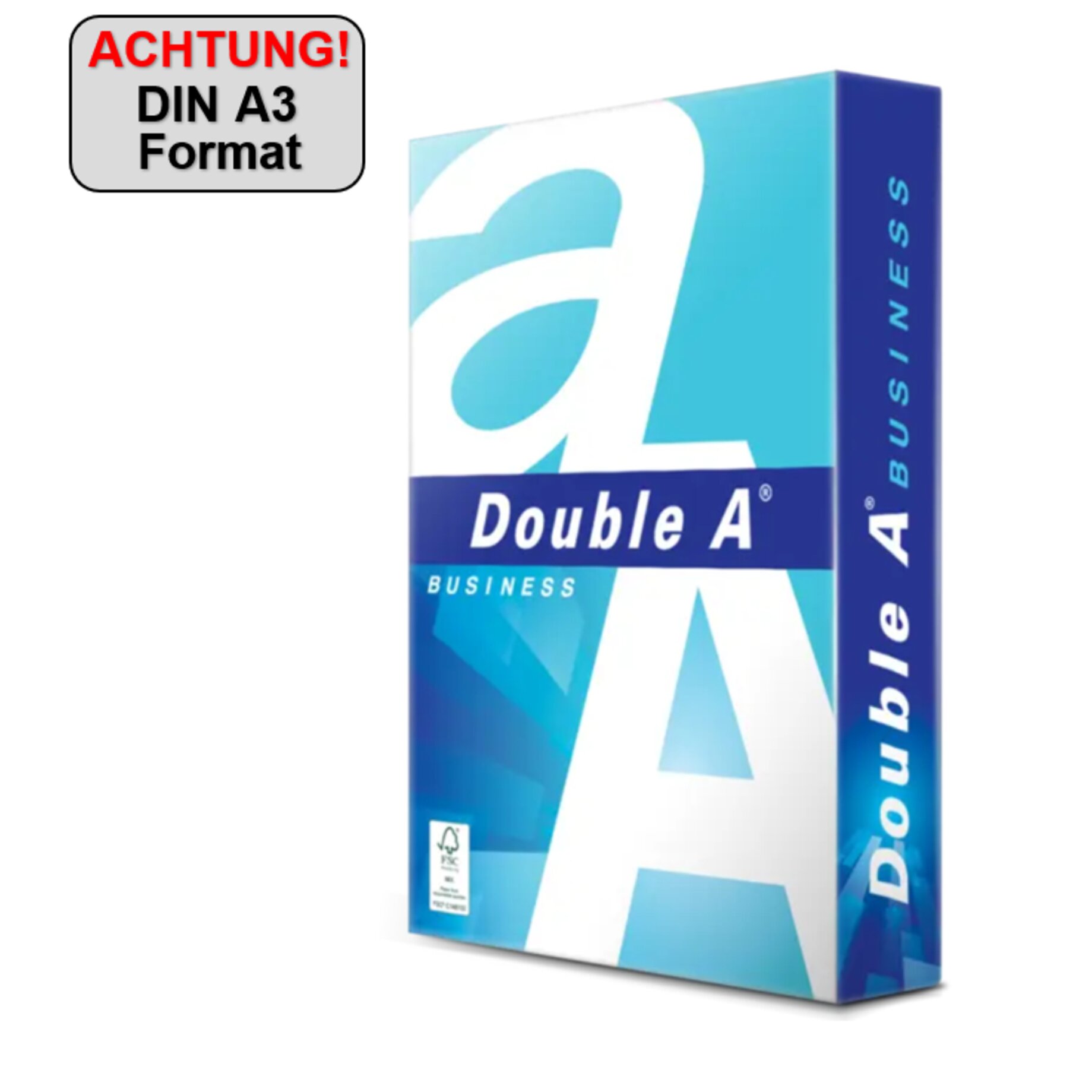 Double A Kopierpapier Business A3 75g 500Bl