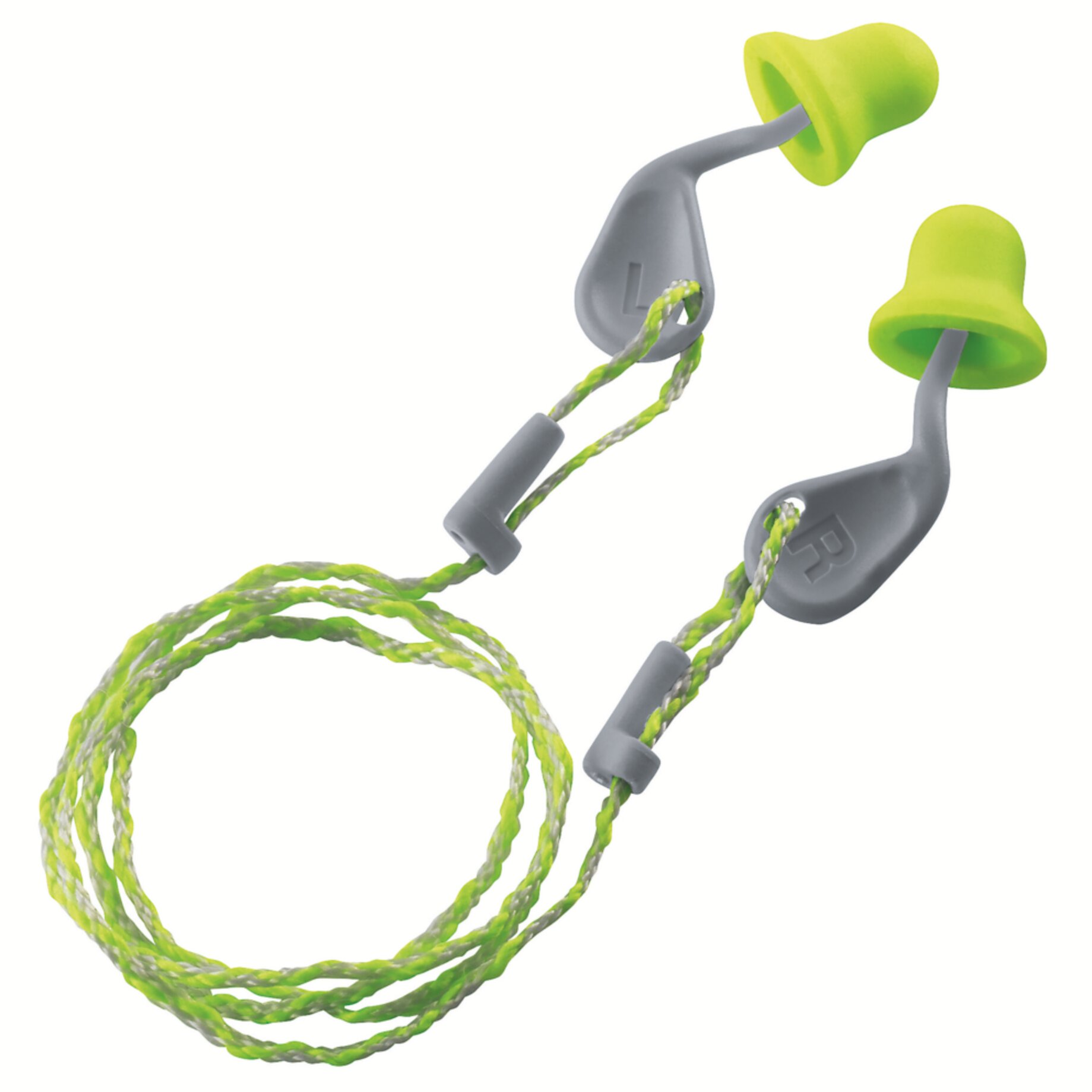 In-Ear Ohrstöpsel, Kabelgebundene In-Ear, Farbige In-Ear, Ohrstöpsel mit Kabel, Grüne Ohrstöpsel