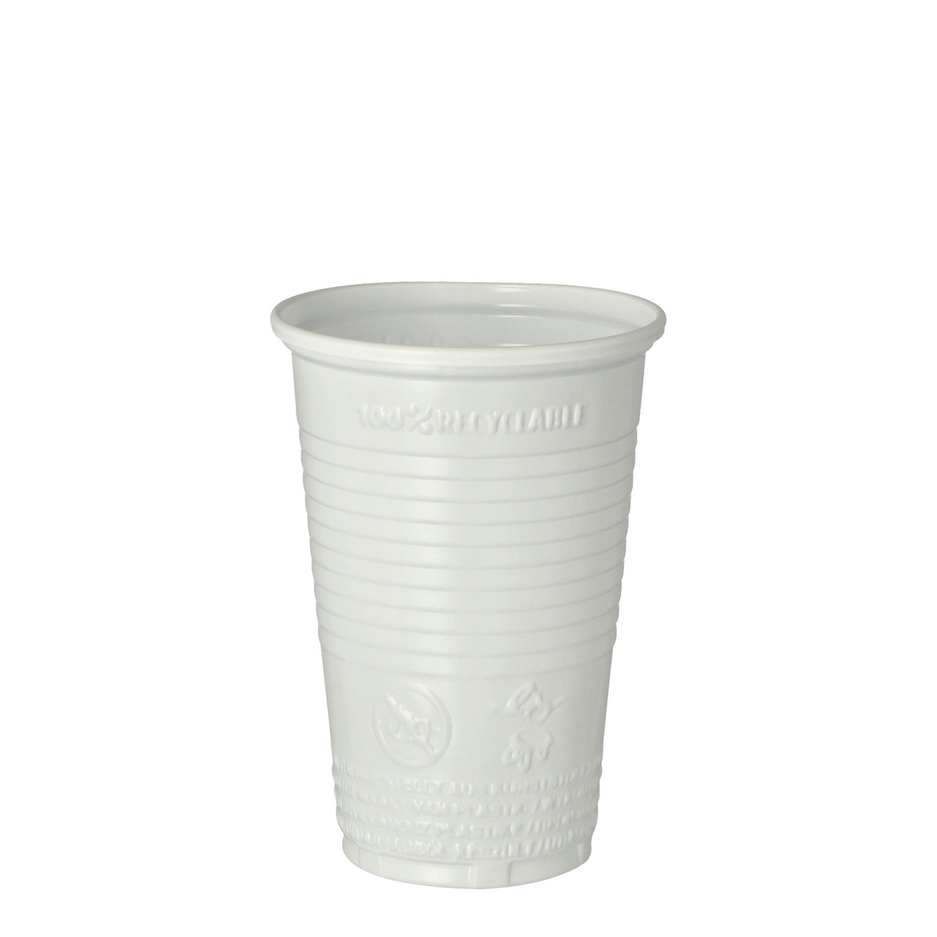 Pokal, Einwegbecher, Plastik