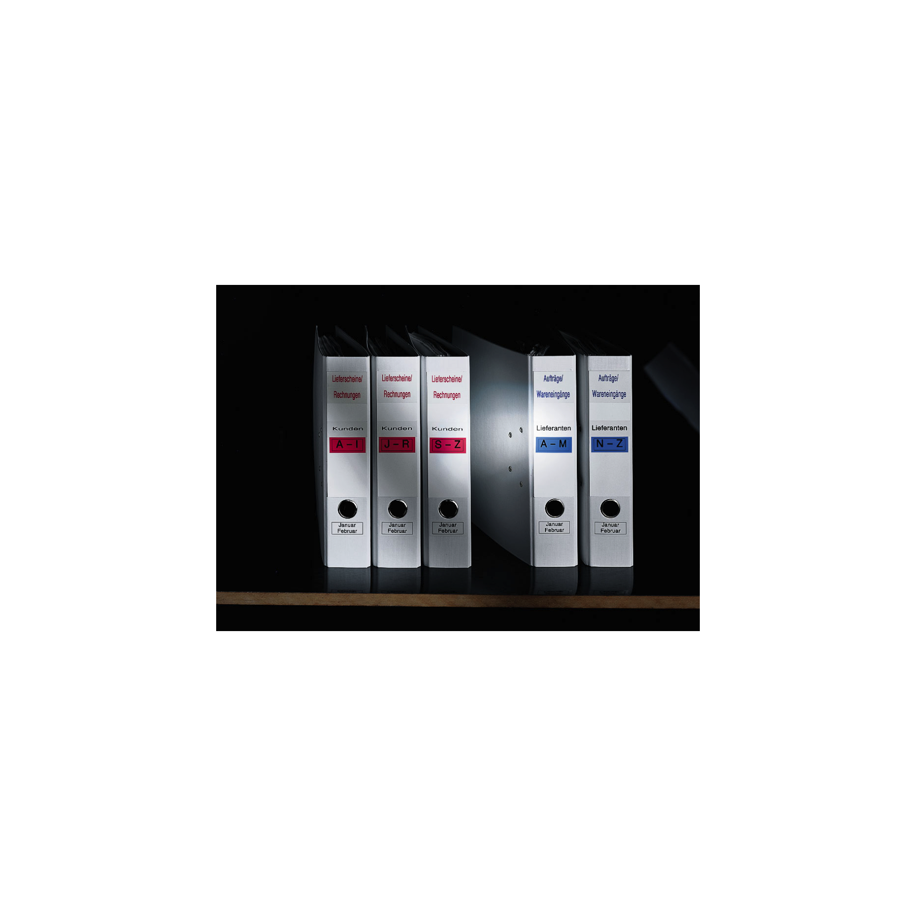 TZe-Schriftbandkassette für P-touch, laminiert