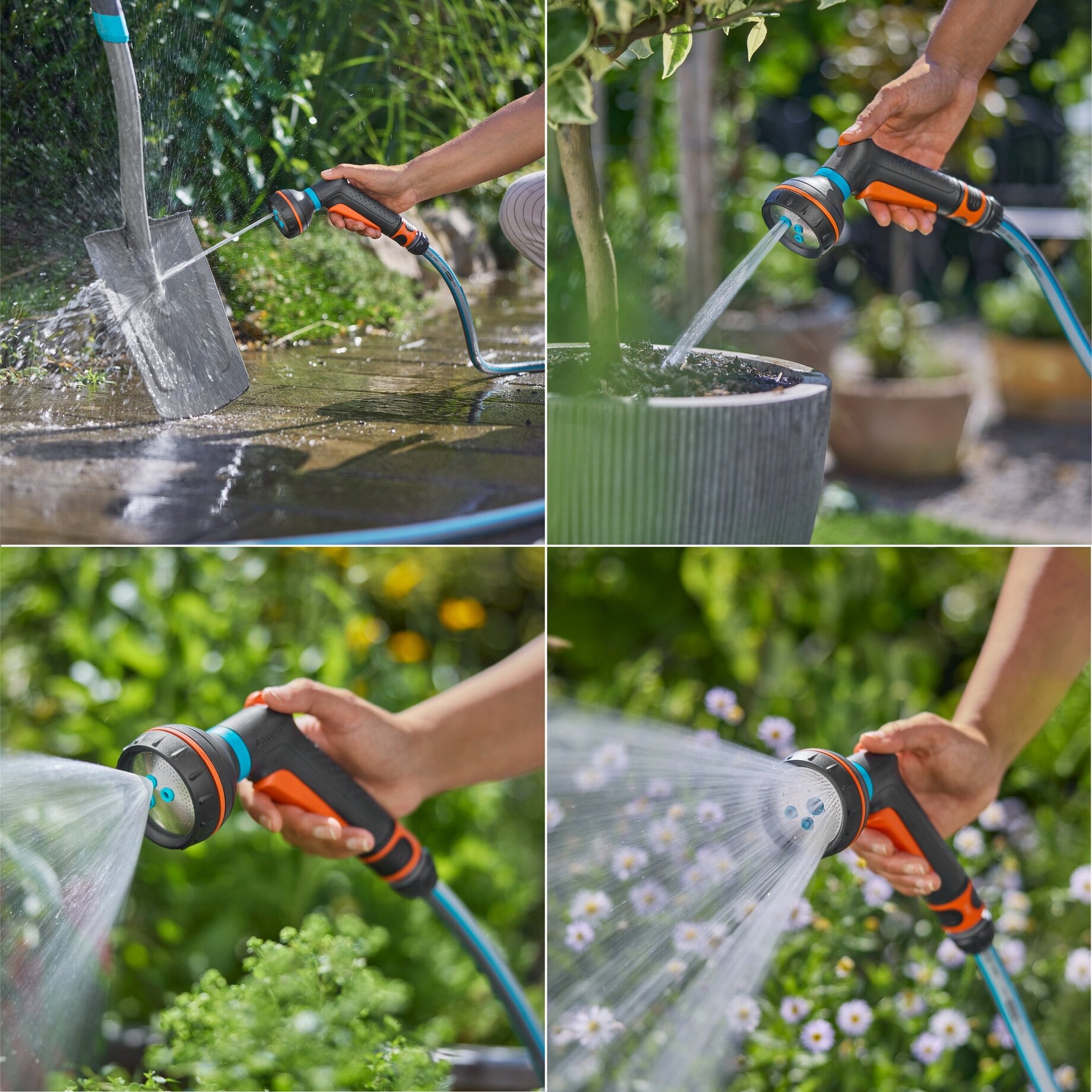 Garten, Gartenschlauch, Druckregler, Anschluss, Sprühkopf, Garten, Hochdruckreiniger, Schlauch, Gartenbewässerung, Drucksprühkopf