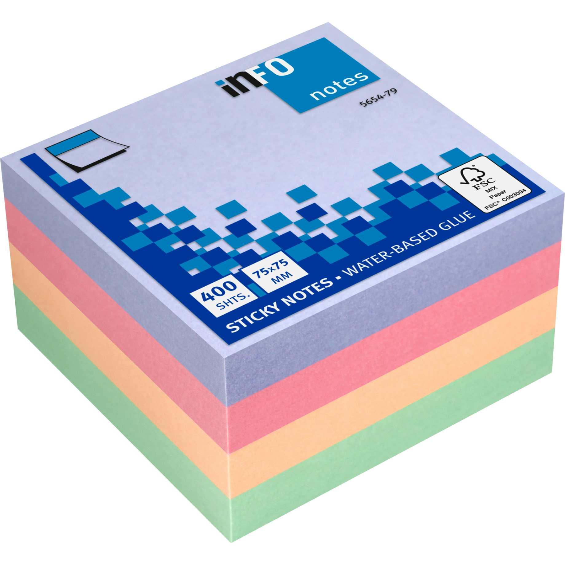 Haftnotiz Sticky Notes Würfel