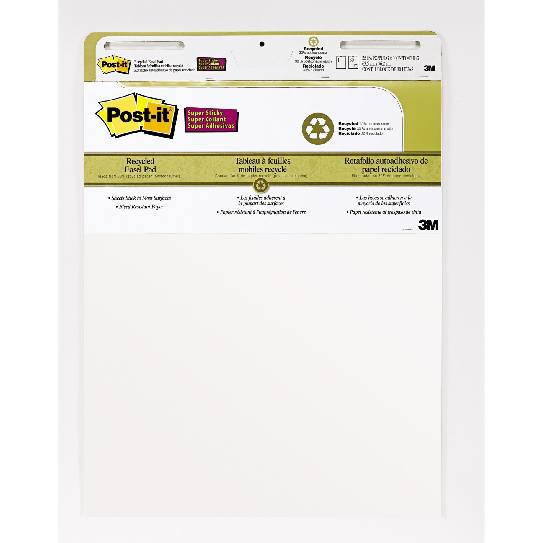 Post-it Pad, Recyceltes, Basel Pad, Haftpapier, Bürozubehör, Post-it Pad, Recycling, Basisblatt, Blankoheft, Sticky notes
