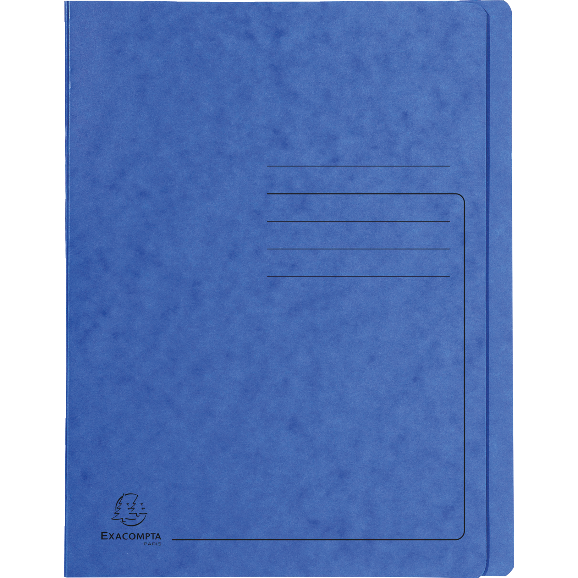 Notizbuch, Kunstleder, Blau, Spiralbindung, A4