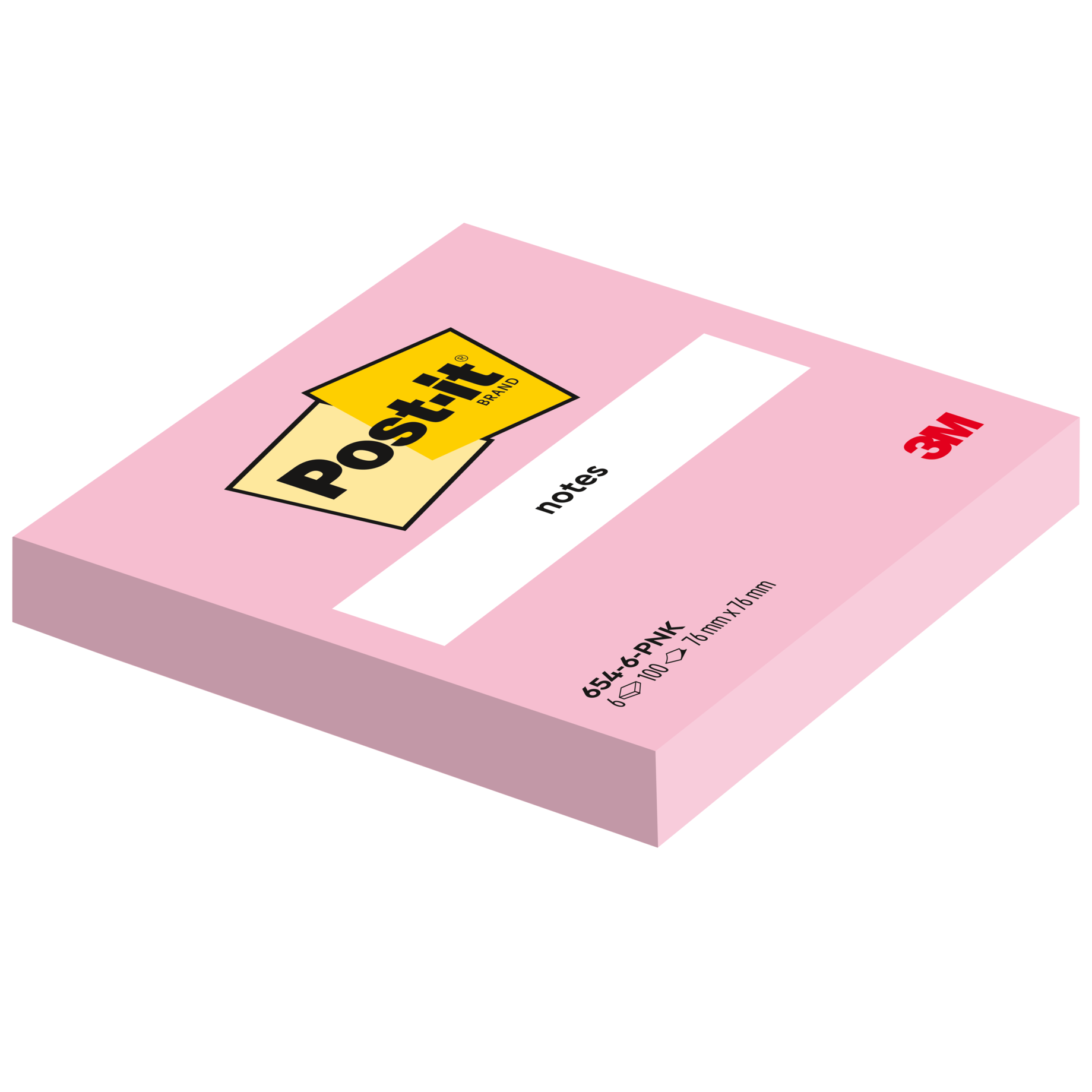 Notes, flamingopink