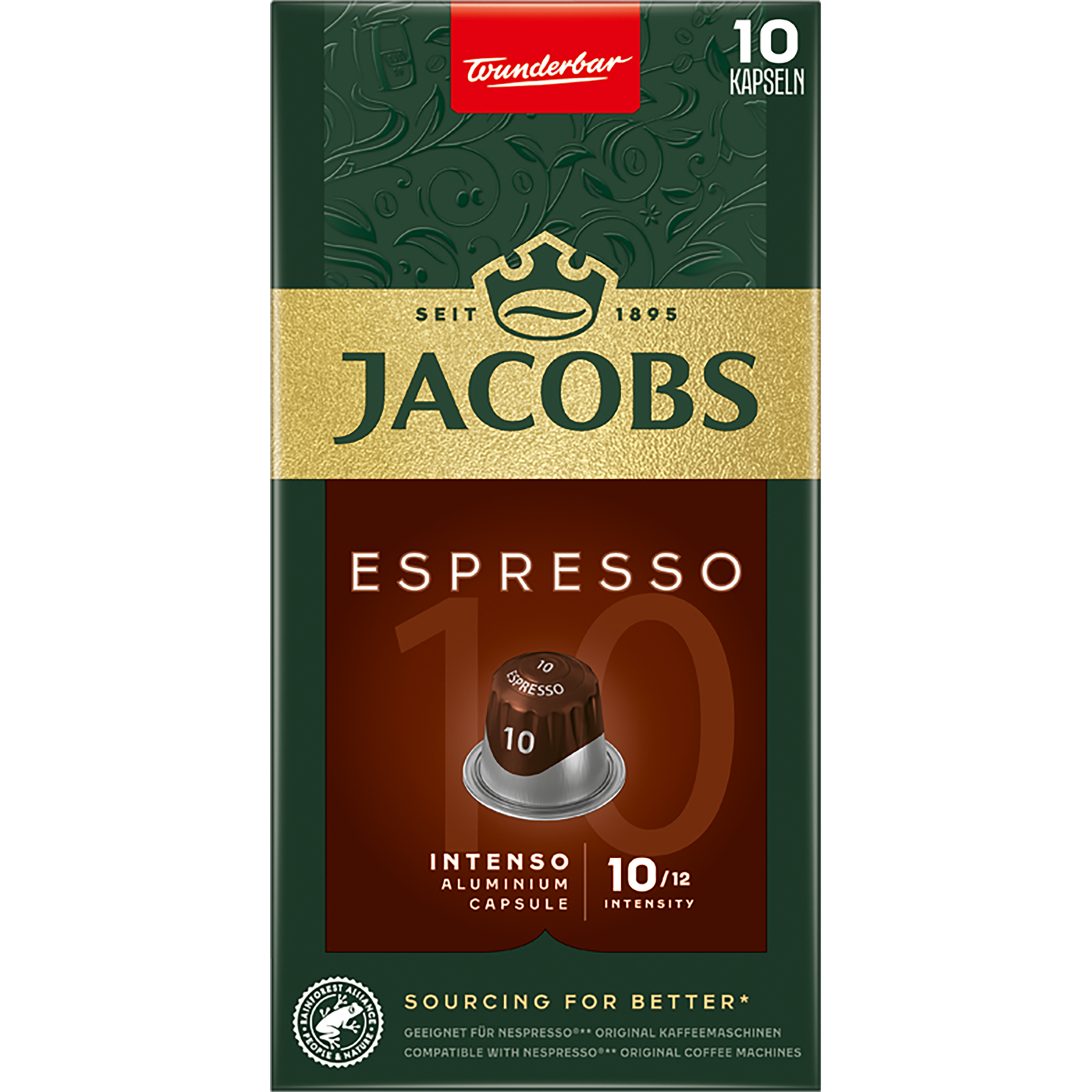 Kaffeekapseln Espresso Intenso