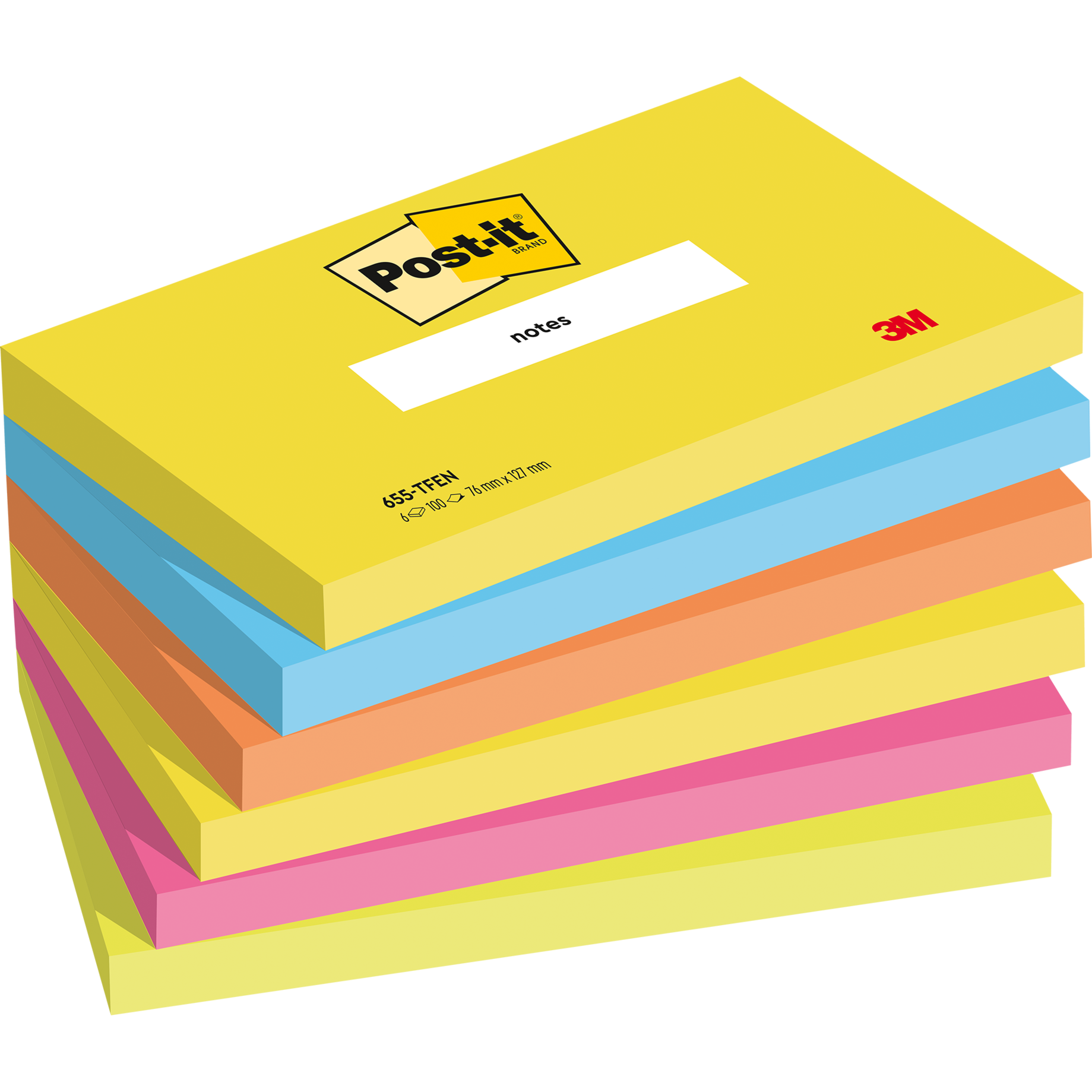 Post-it® Haftnotiz Notes Promotion Energetic Collection