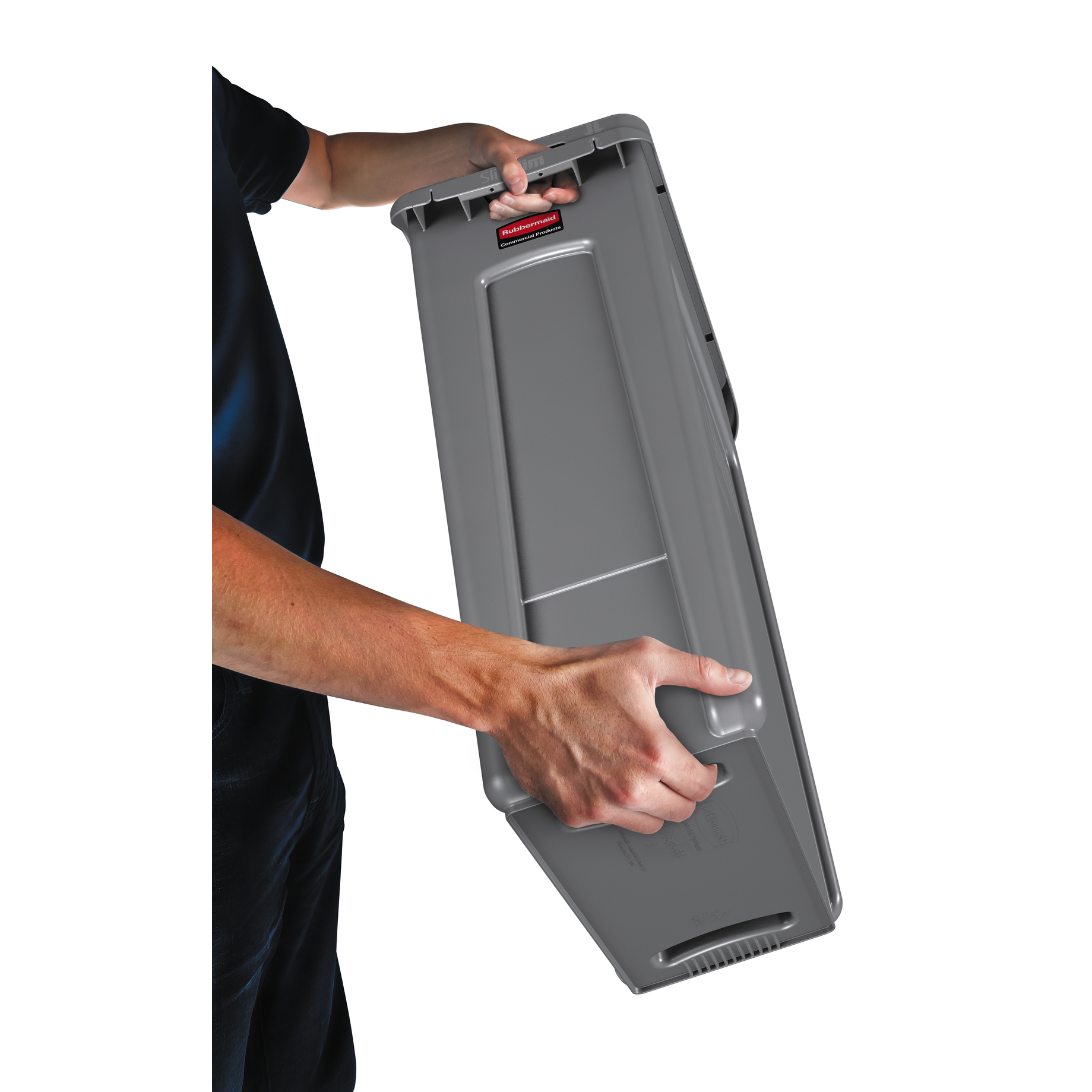 Abfallbehälter Slim Jim® mit Lüftungskanälen