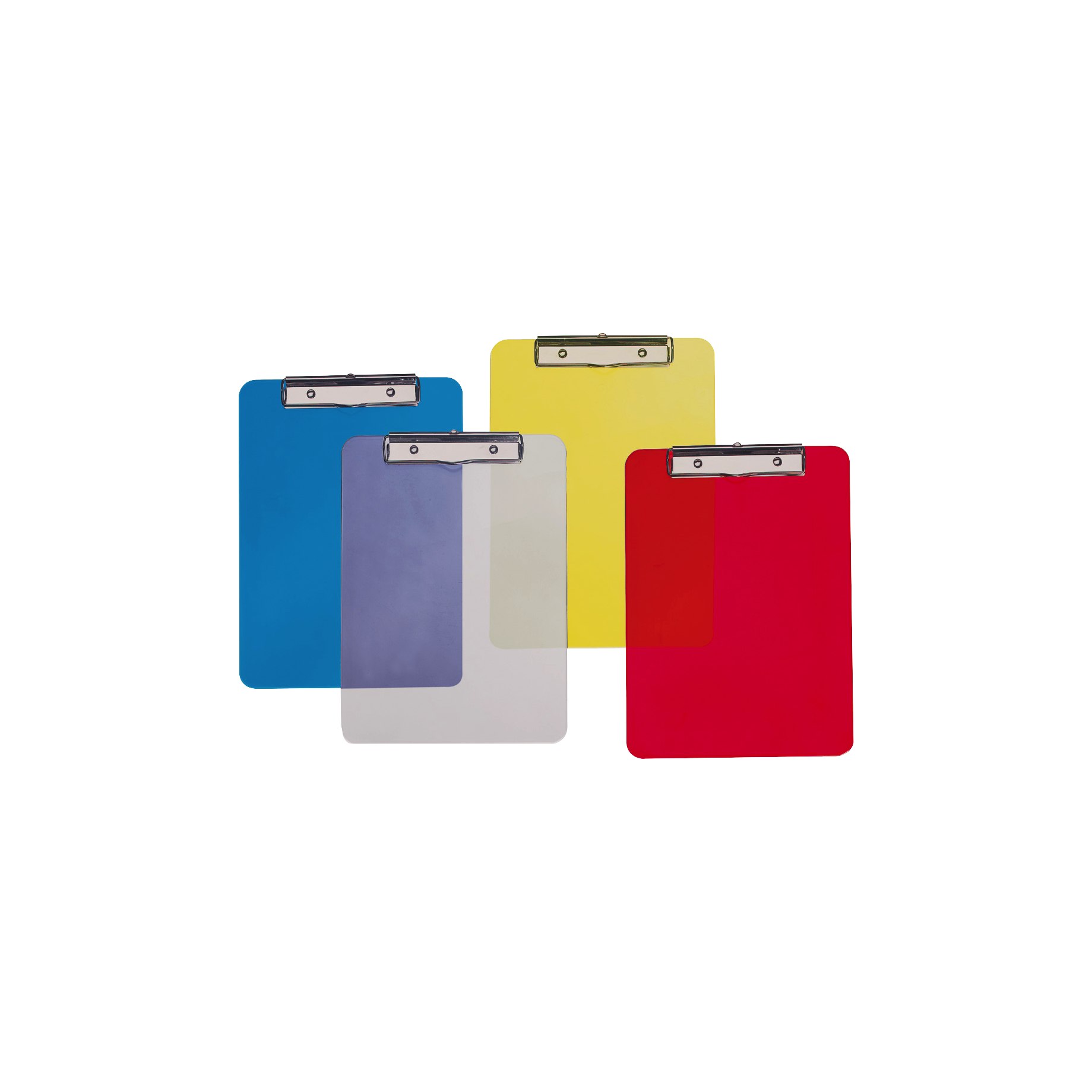 Klemmbrett DIN A4 Polystyrol blau