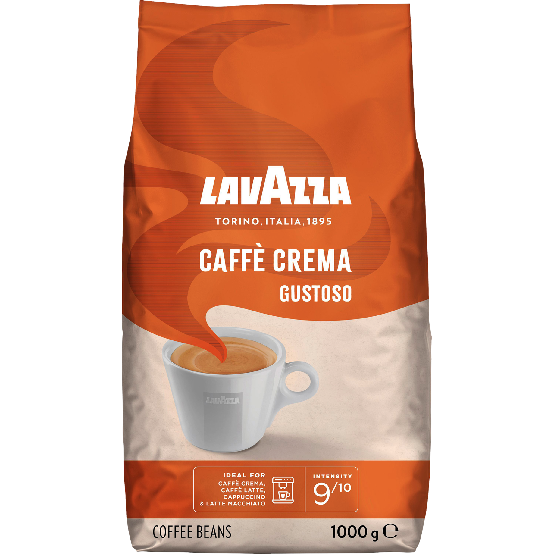Caffè Crema GUSTOSO, ganze Bohnen