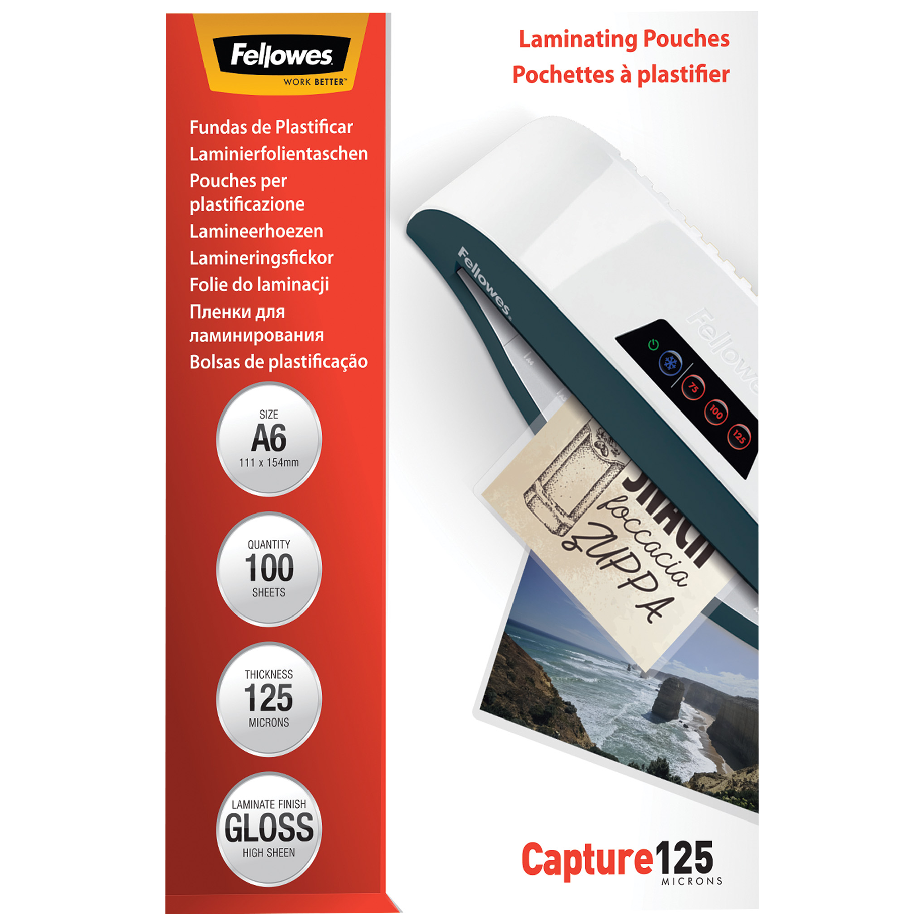 Fellowes® Laminierfolie ImageLast™ Enhance 80