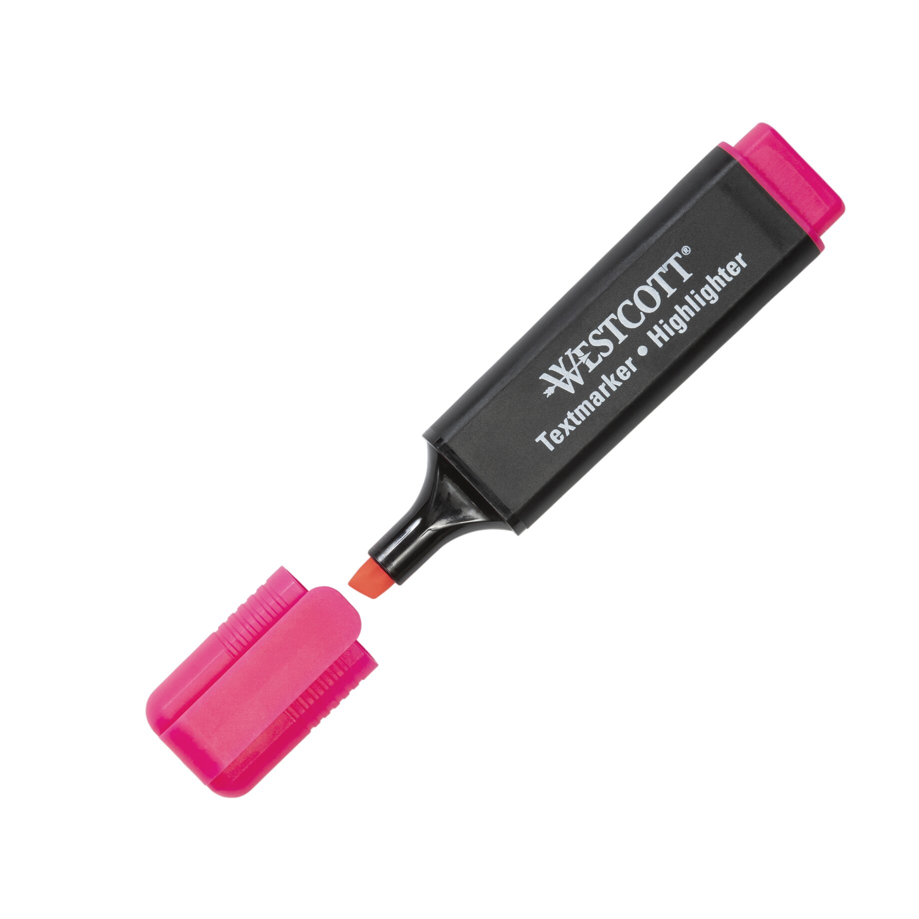 Textmarker, Marker, Highlighter, Pink, Chisel-tip