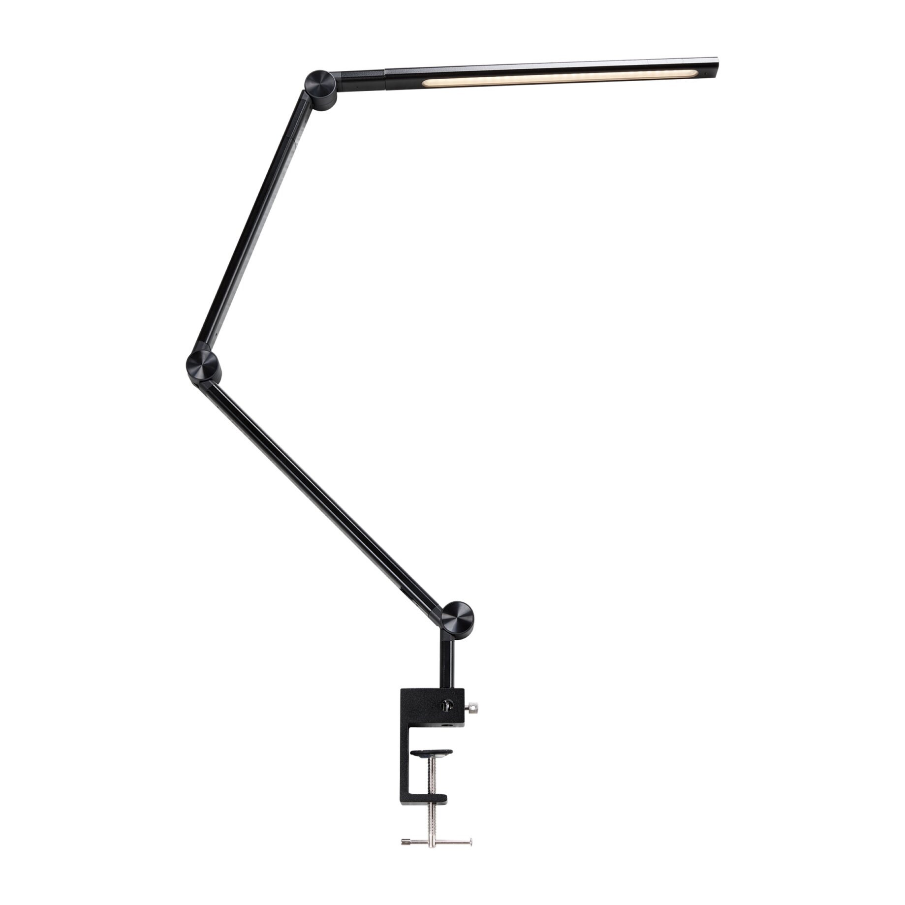Schreibtischlampe, Klemmhalterung, Verstellbar, LED-Lampe, Profi-Arbeitsleuchte, Tischlampe, Arbeitslampe, Klemmhalter, Eloxiert, LED-Spitze