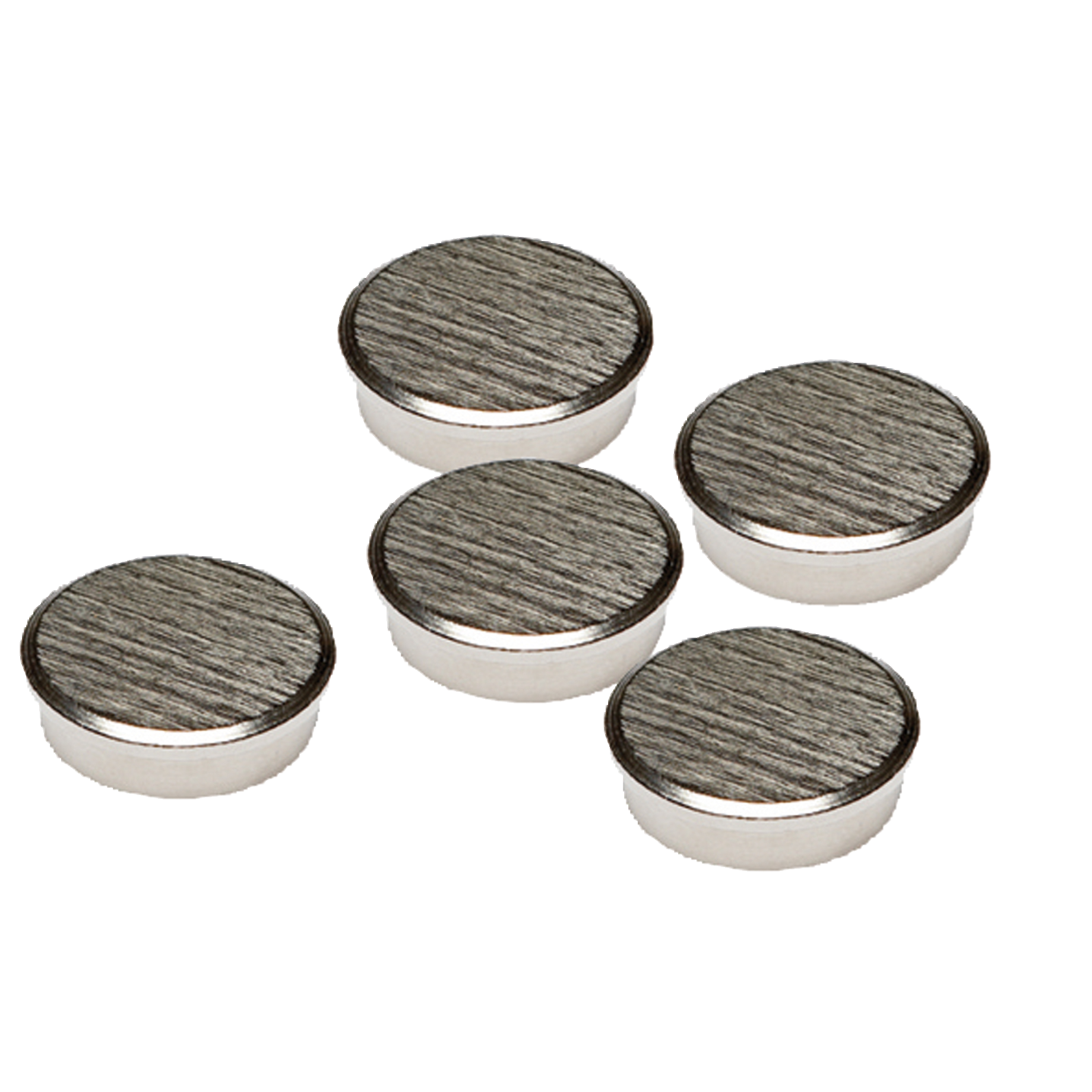 Franken Kraftmagnet rund 30mm silber 5 St./Pack.